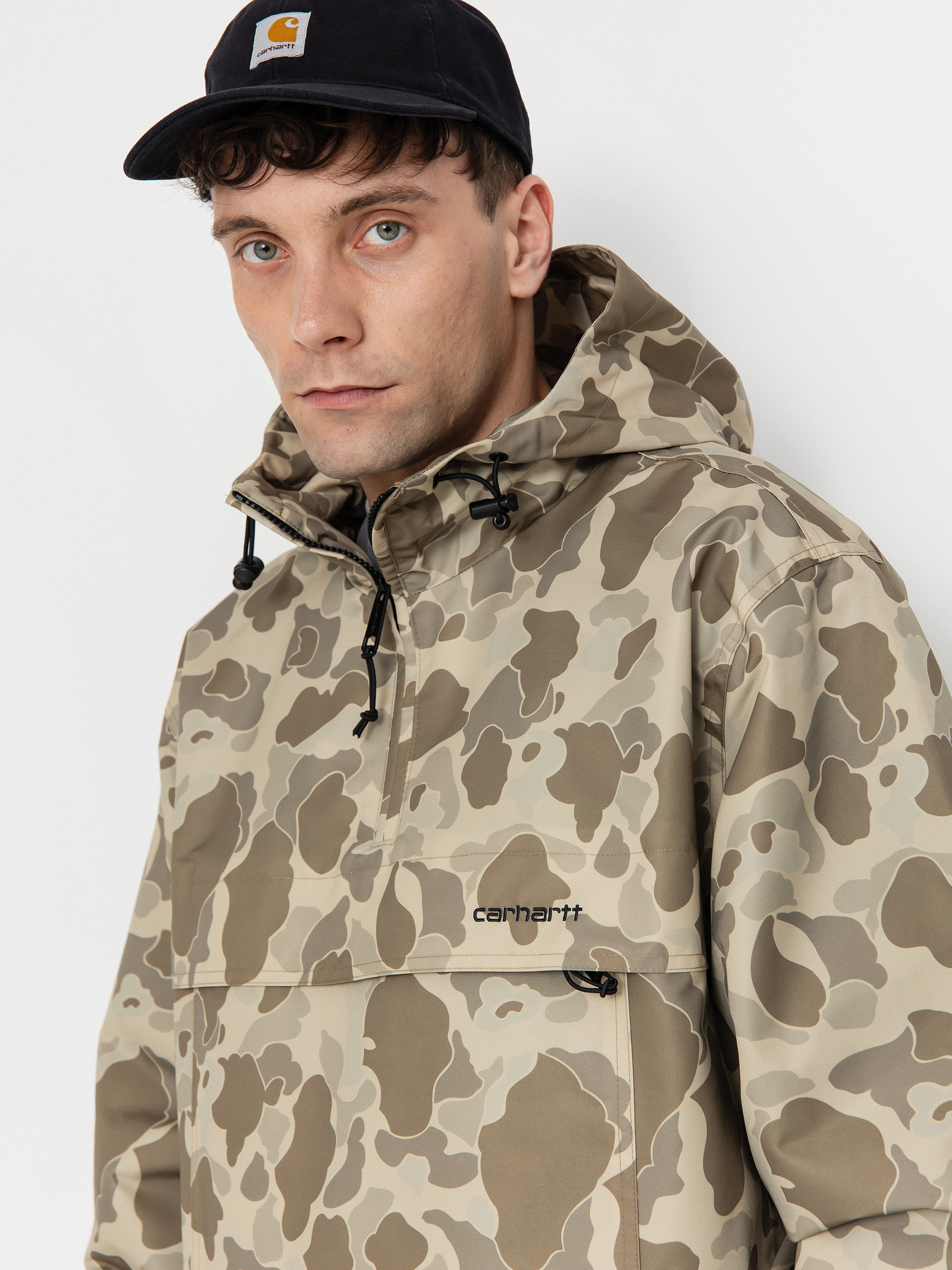 Kurtka Carhartt WIP Windbreaker (camo duck/desert/black)