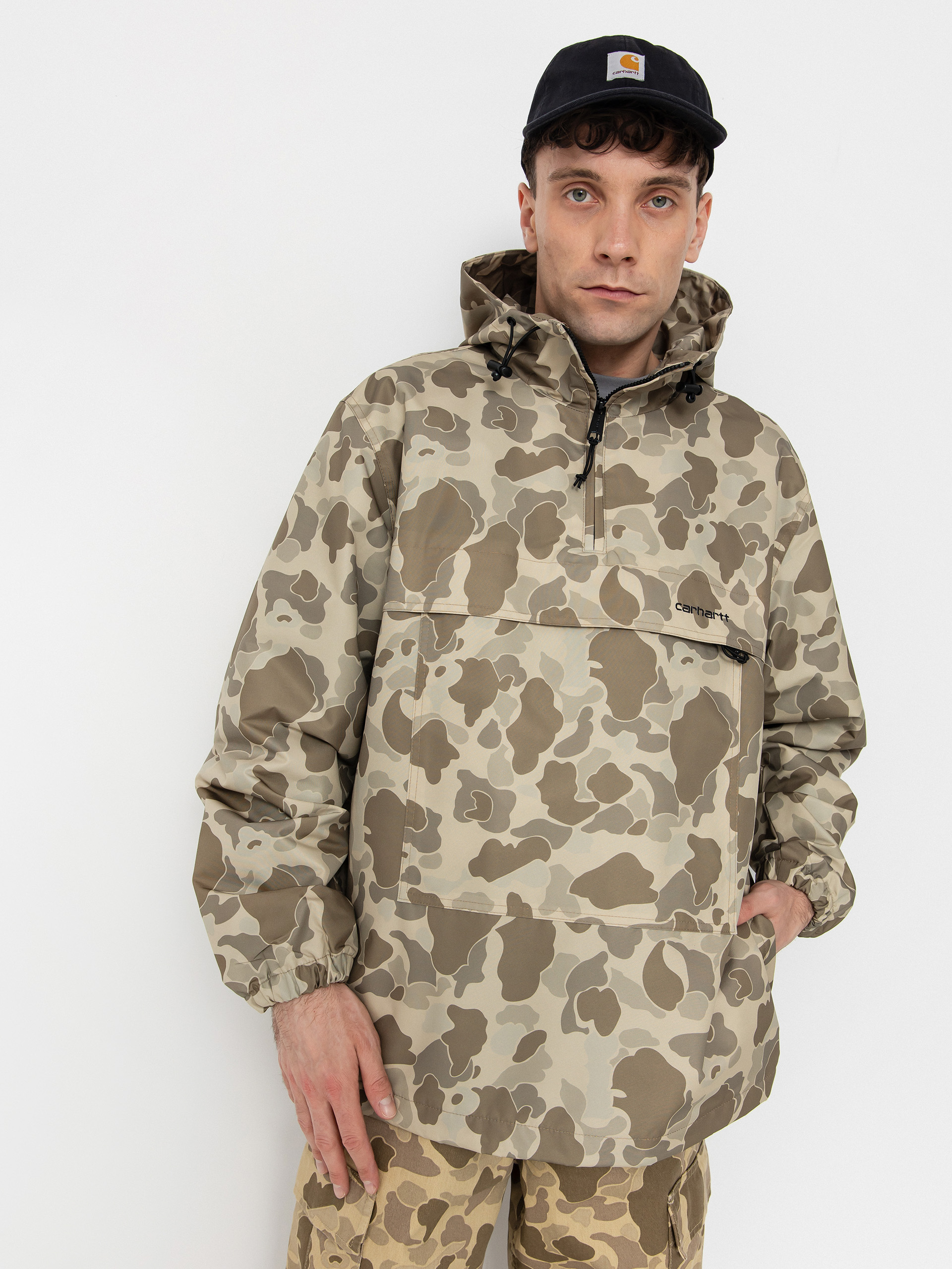 Kurtka Carhartt WIP Windbreaker (camo duck/desert/black)