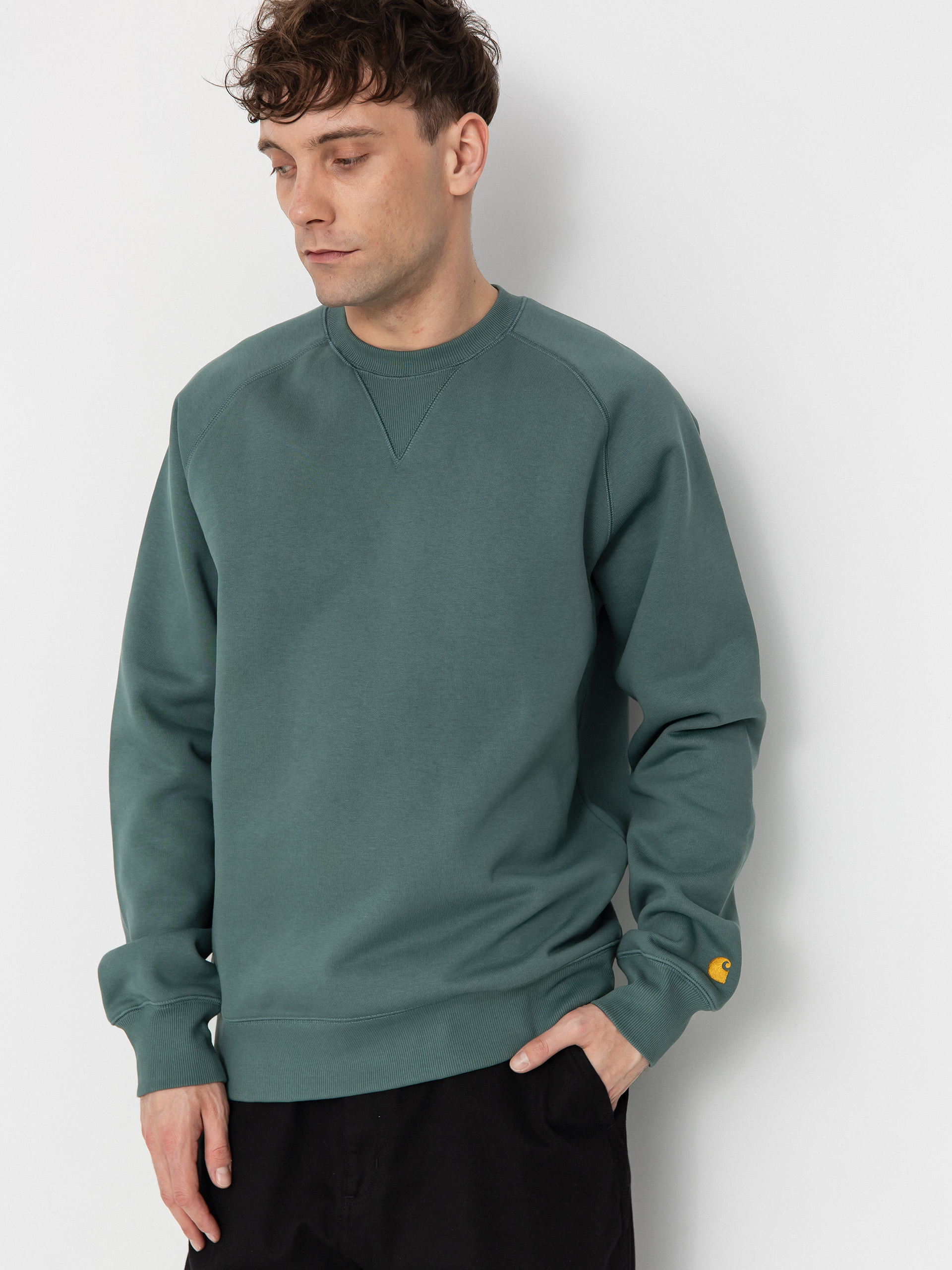 Bluza Carhartt WIP Chase (silver pine/gold)