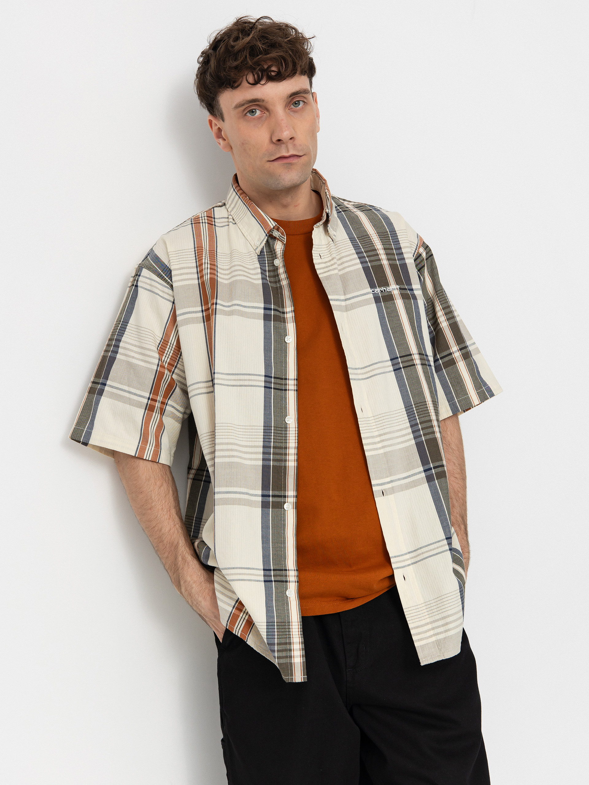 Koszula Carhartt WIP Roslin (roslin check/natural/wax)