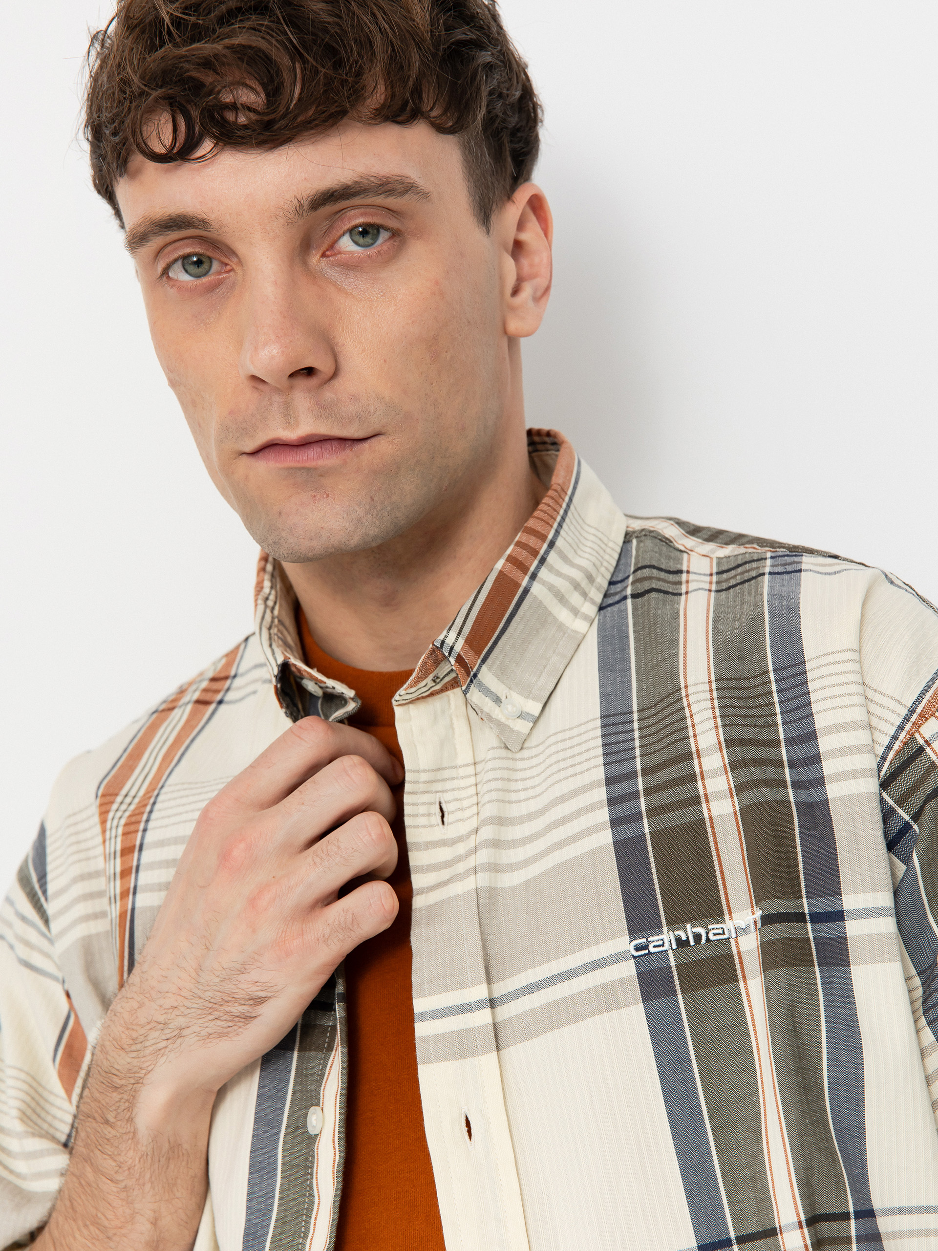 Koszula Carhartt WIP Roslin (roslin check/natural/wax)