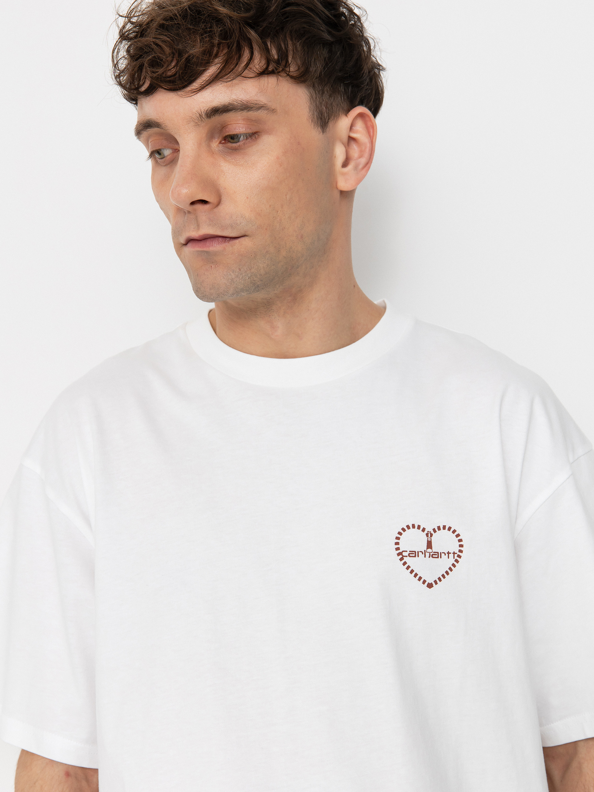 T-shirt Carhartt WIP Furoshiki (white/red)