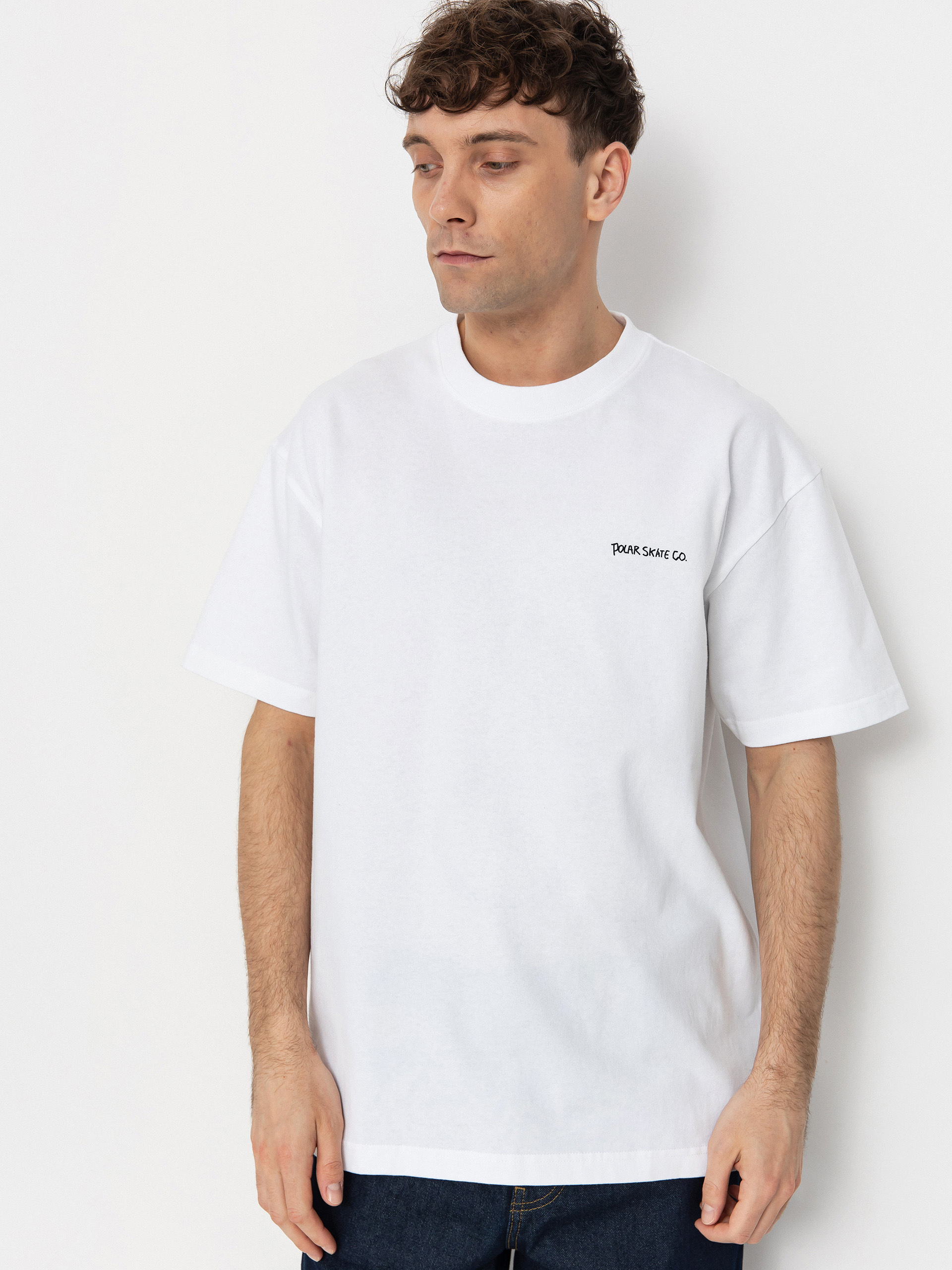 T-shirt Polar Skate Life In a Bubble (white)