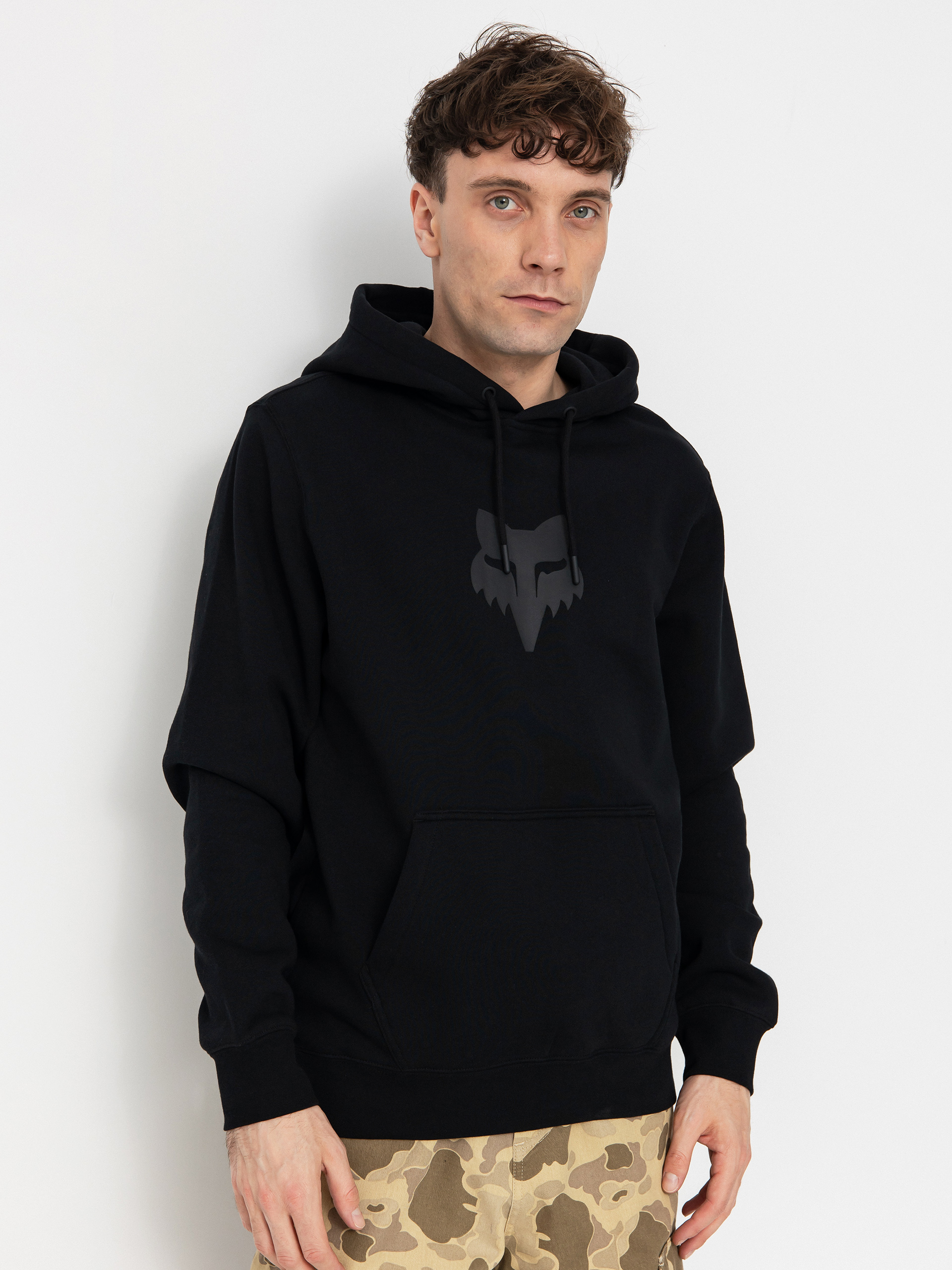 Bluza z kapturem Fox Fox Head HD (black/black)