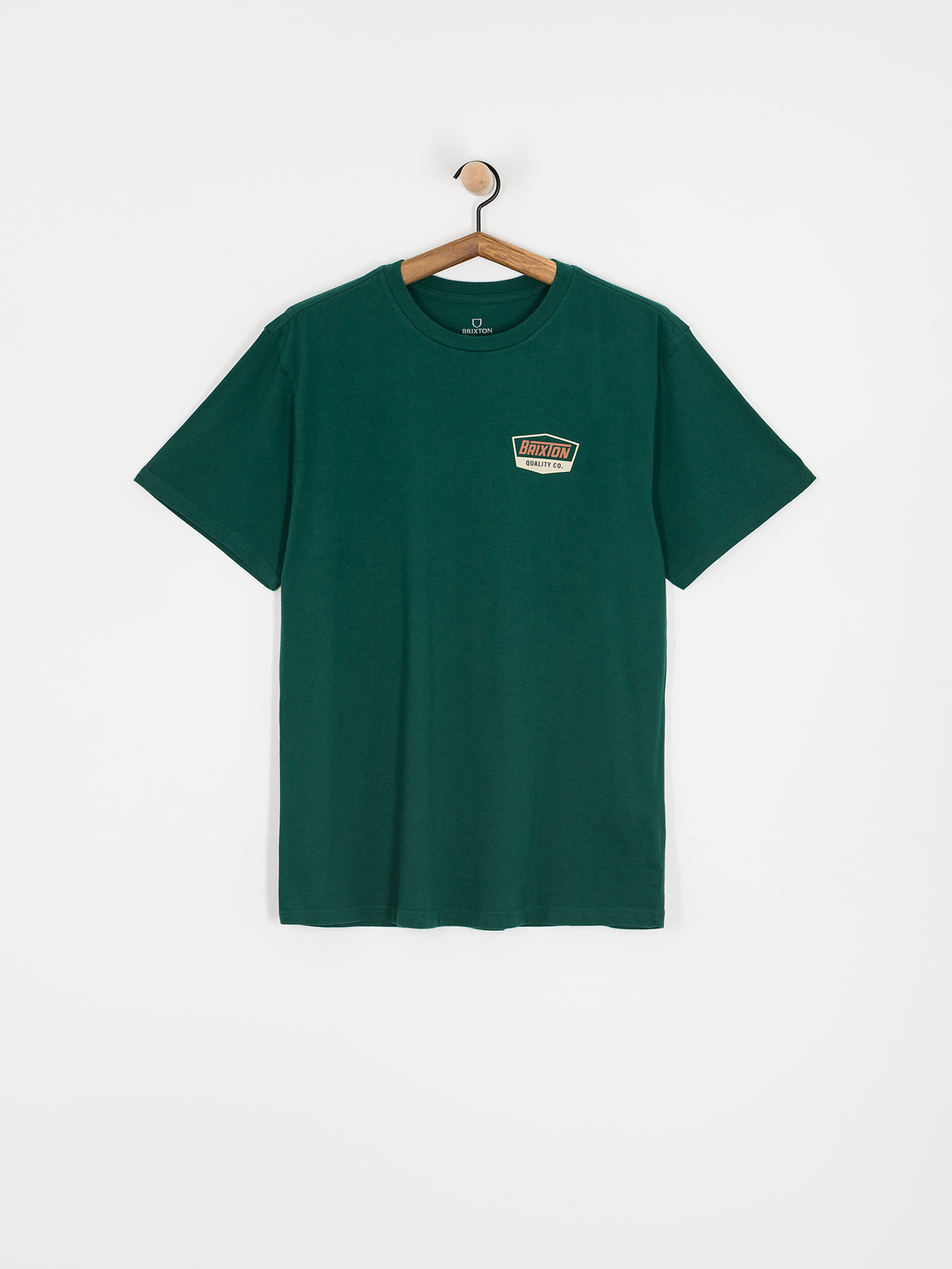 T-shirt Brixton Regal Stt (deep emerald/rust/sand)