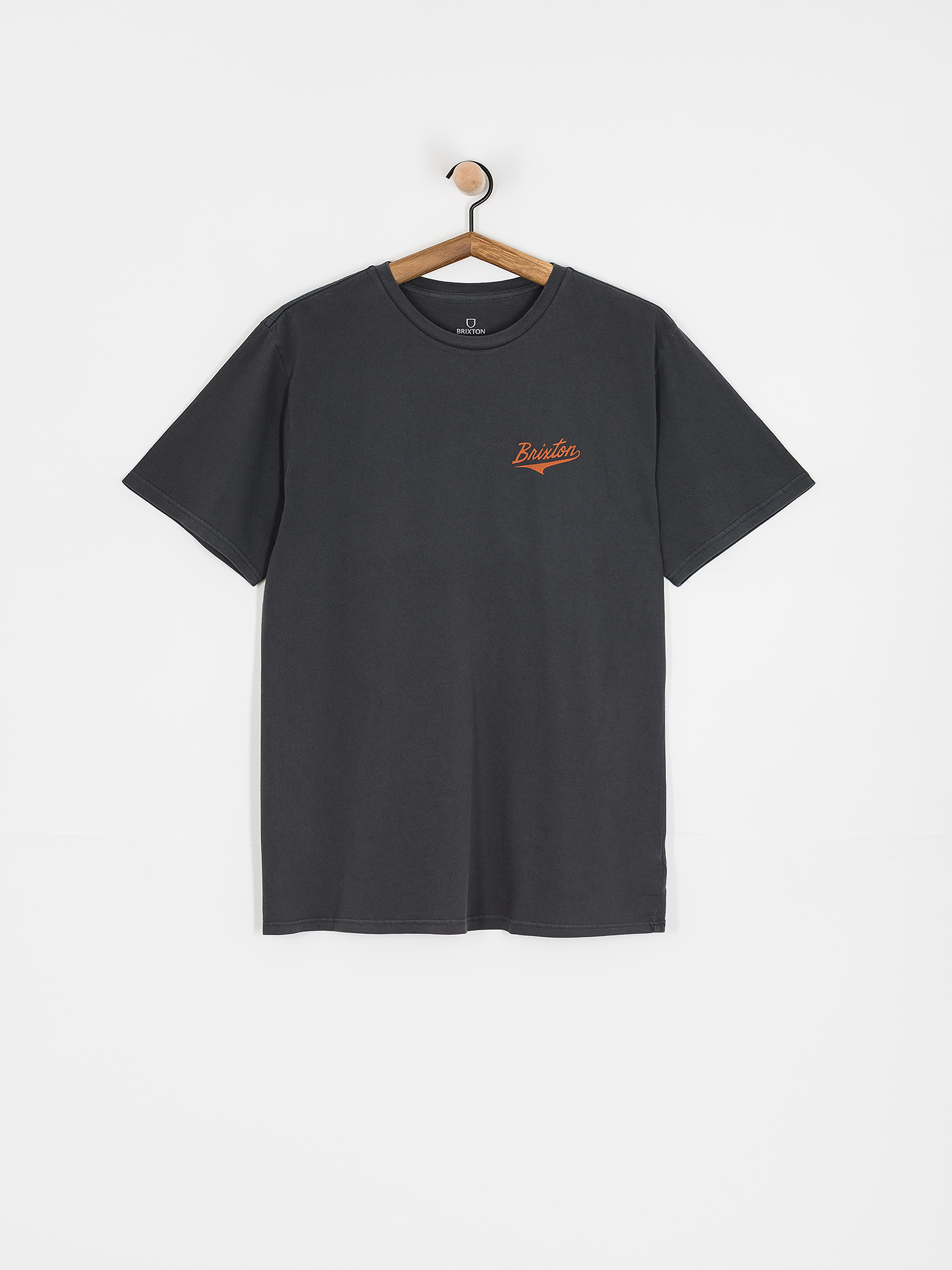 T-shirt Brixton The League Stt (black worn wash)