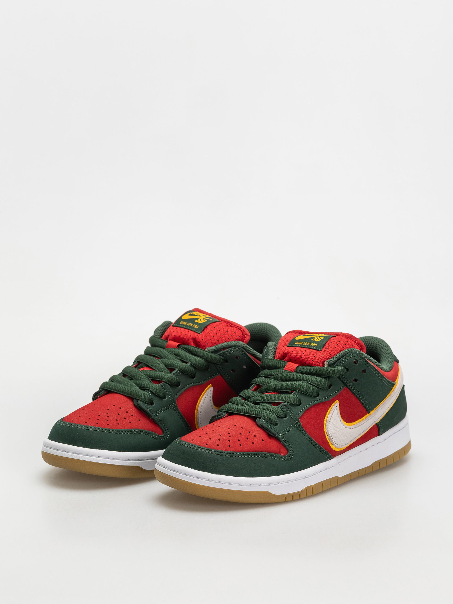 Buty Nike SB Dunk Low Pro Prm (fir/white university gold fire red)