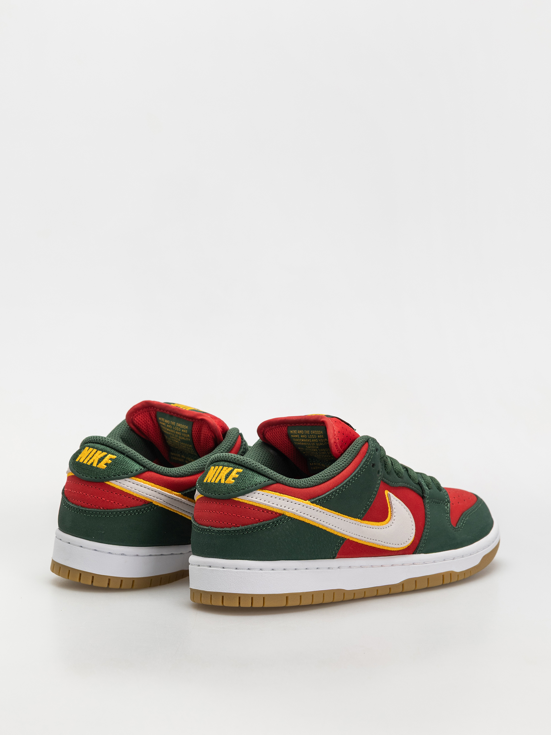 Buty Nike SB Dunk Low Pro Prm (fir/white university gold fire red)