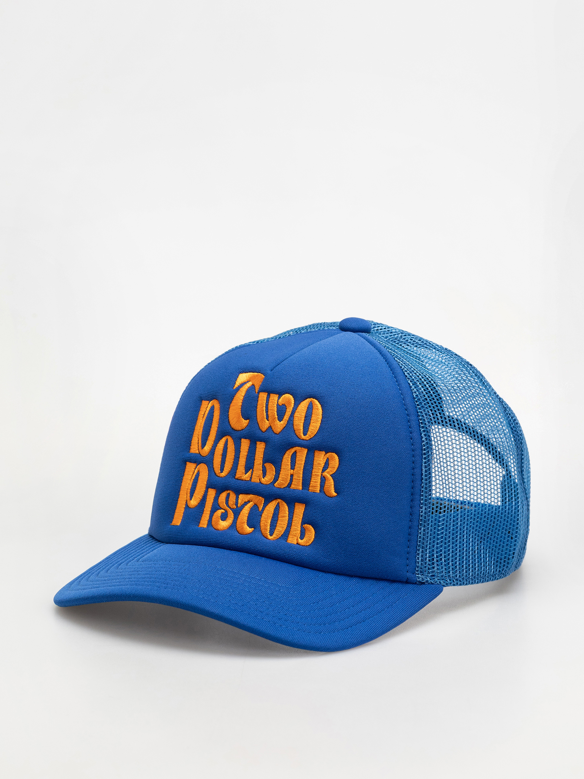 Czapka z daszkiem Brixton Two Dollar Pistol Hp Trucker Wmn (electric blue/electric blue)