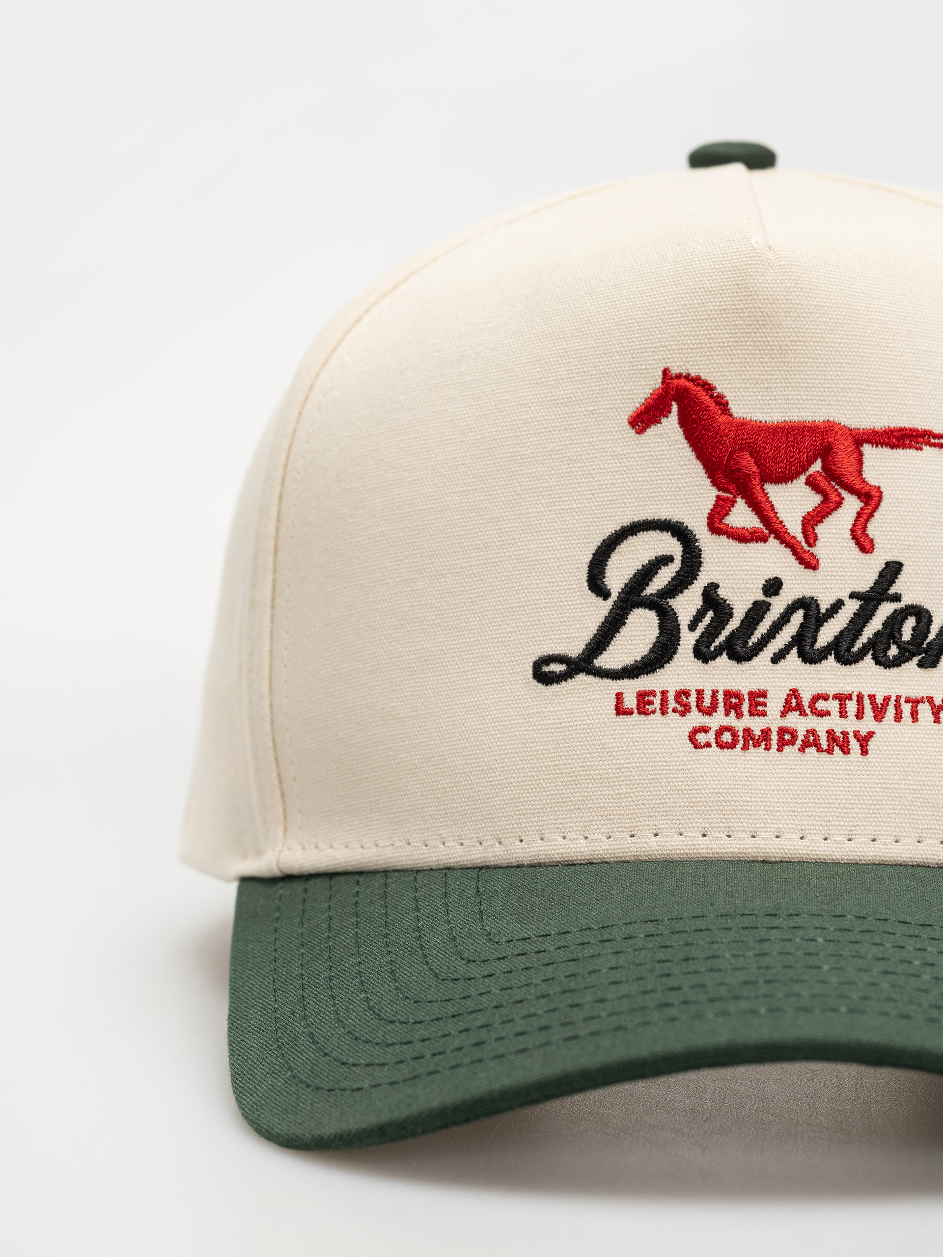 Czapka z daszkiem Brixton Leisure Activity Mp Snpk Wmn (pine needle/whitecap)