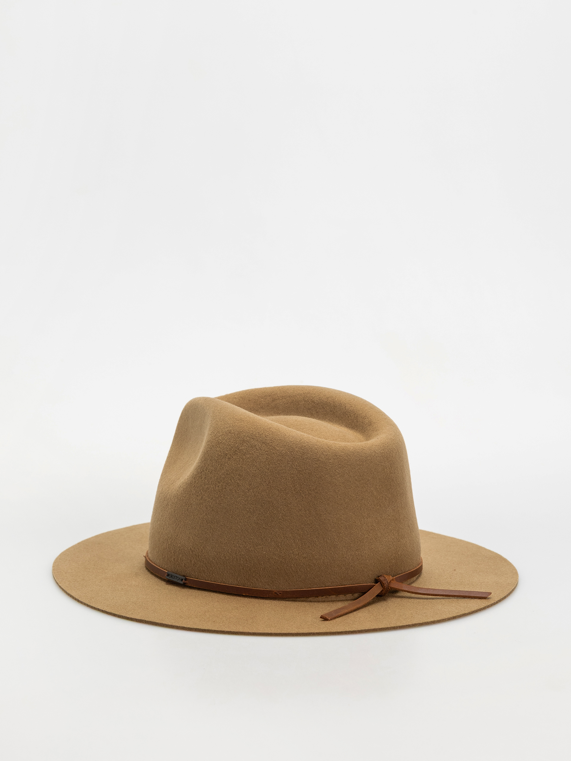 Kapelusz Brixton Wesley Fedora (dune/dune)