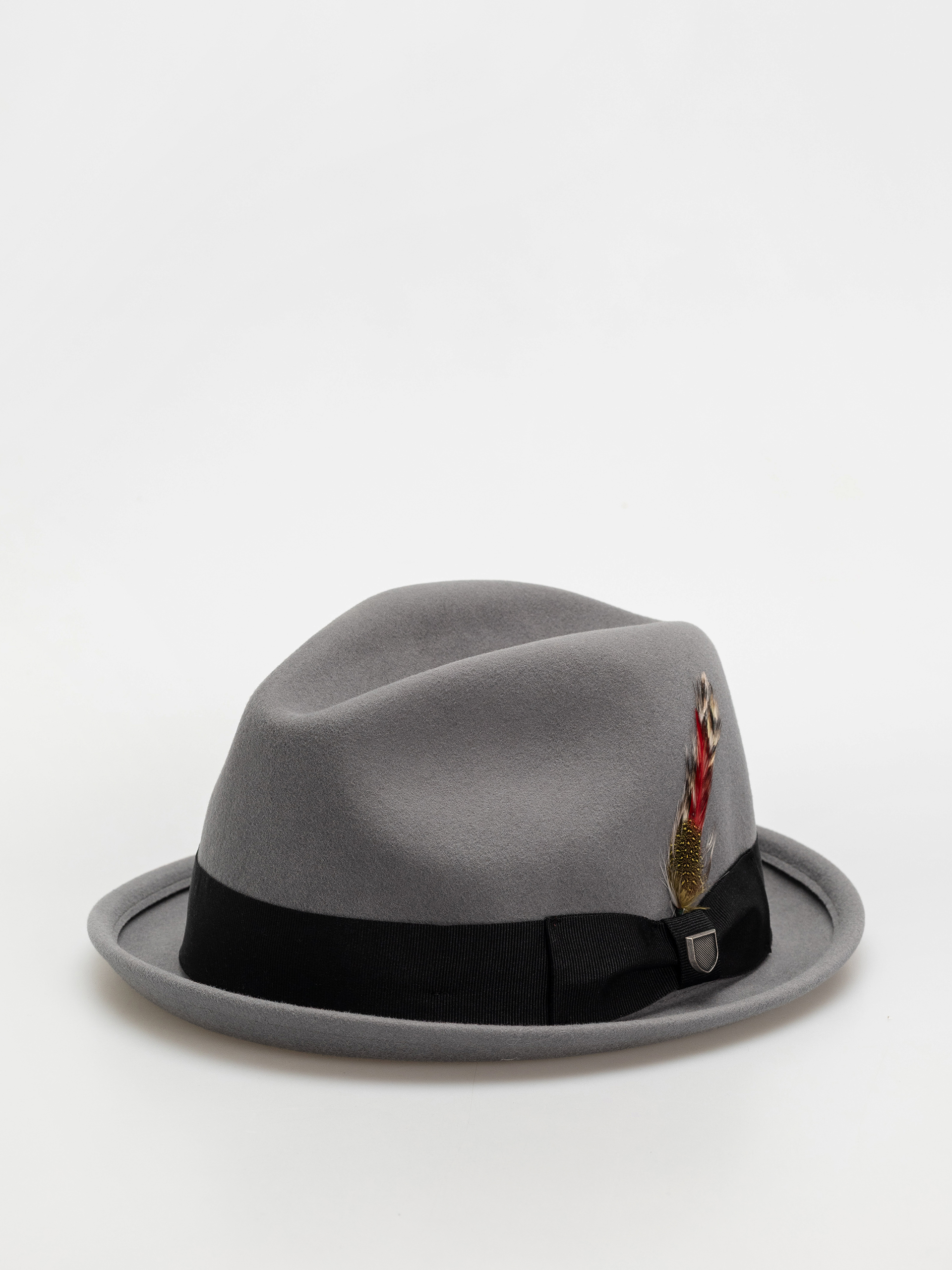 Kapelusz Brixton Gain Fedora (grey/black)