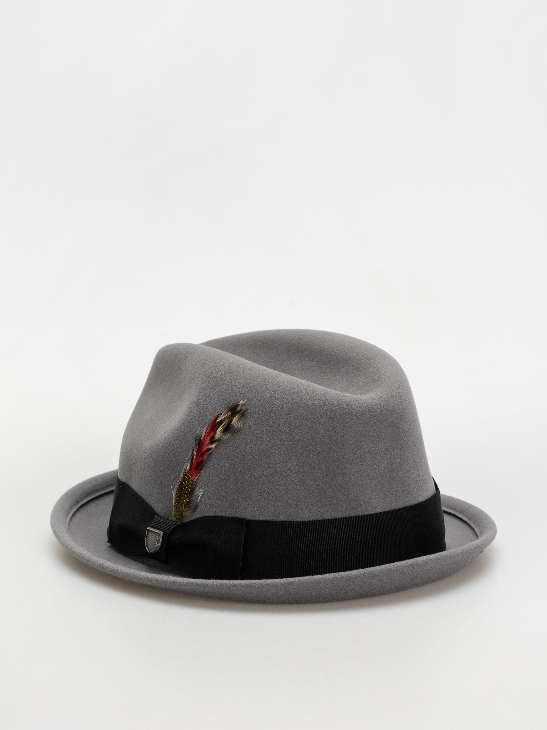 Kapelusz Brixton Gain Fedora (grey/black)