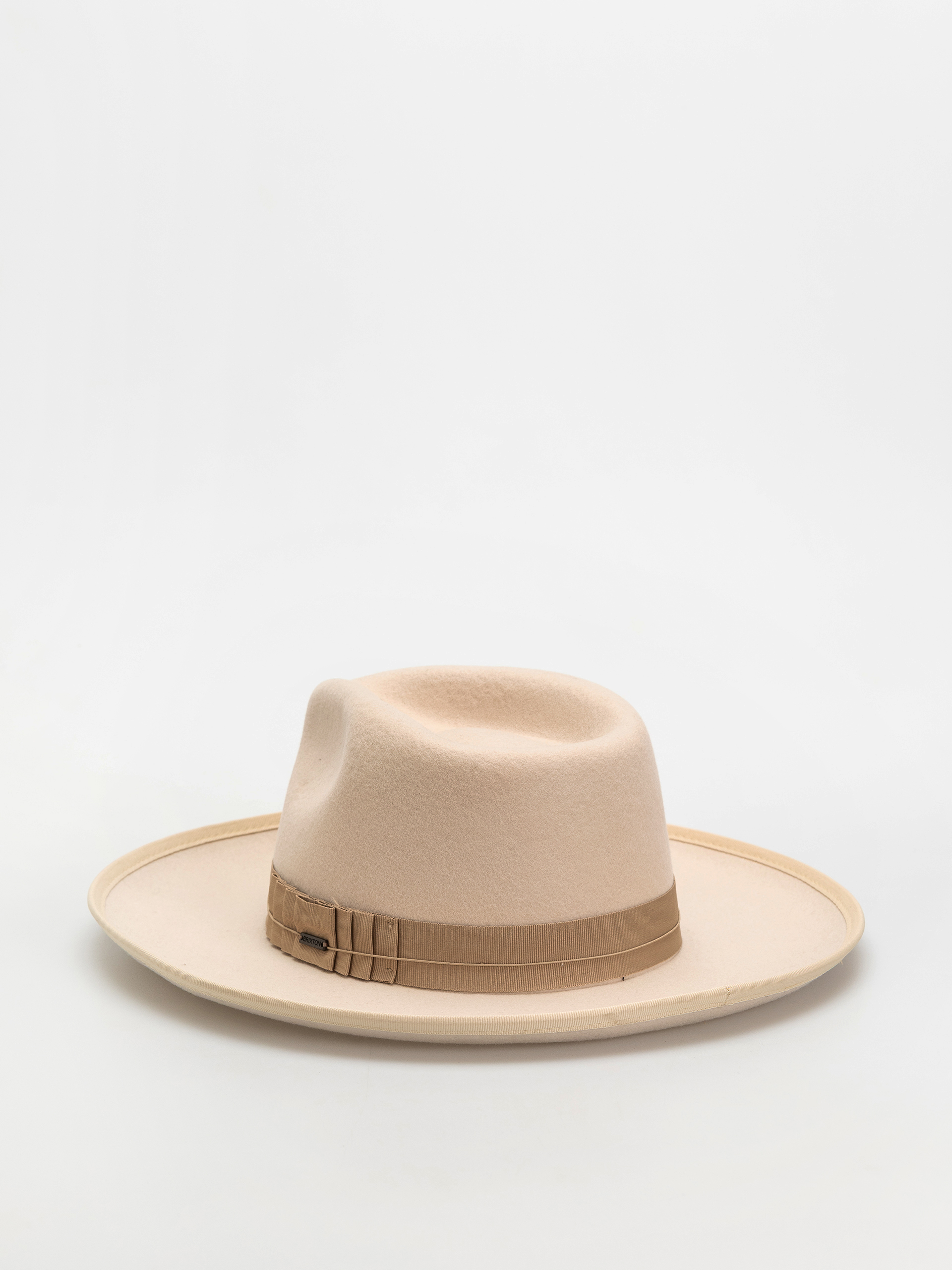 Kapelusz Brixton Reno Fedora (bone/sand)