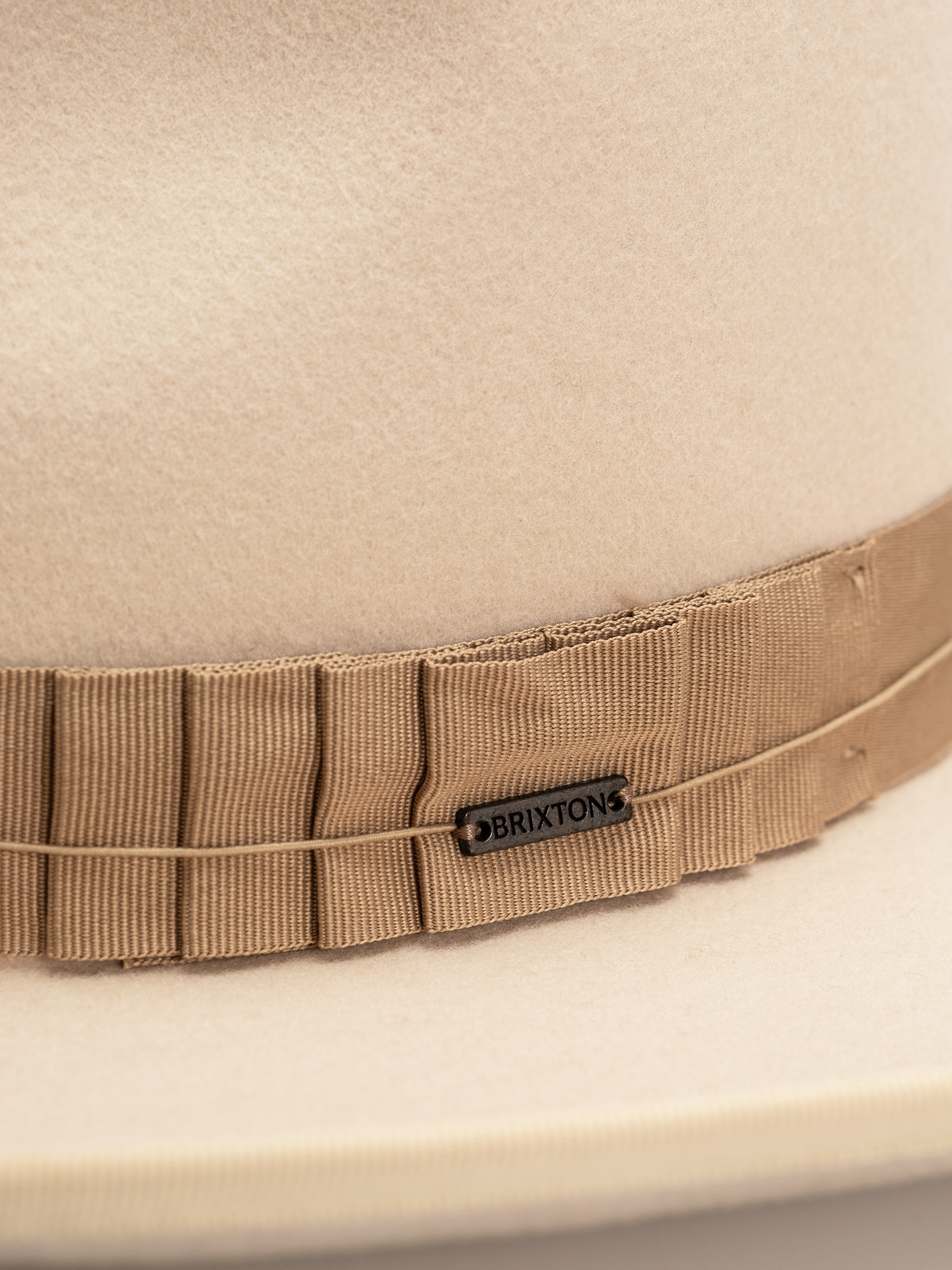 Kapelusz Brixton Reno Fedora (bone/sand)