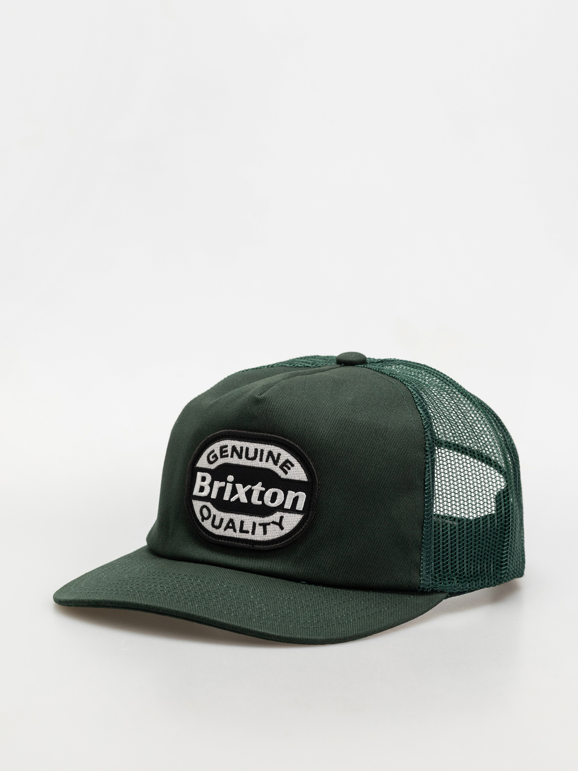 Czapka z daszkiem Brixton Keaton Mp Trucker (deep forest/deep forest)