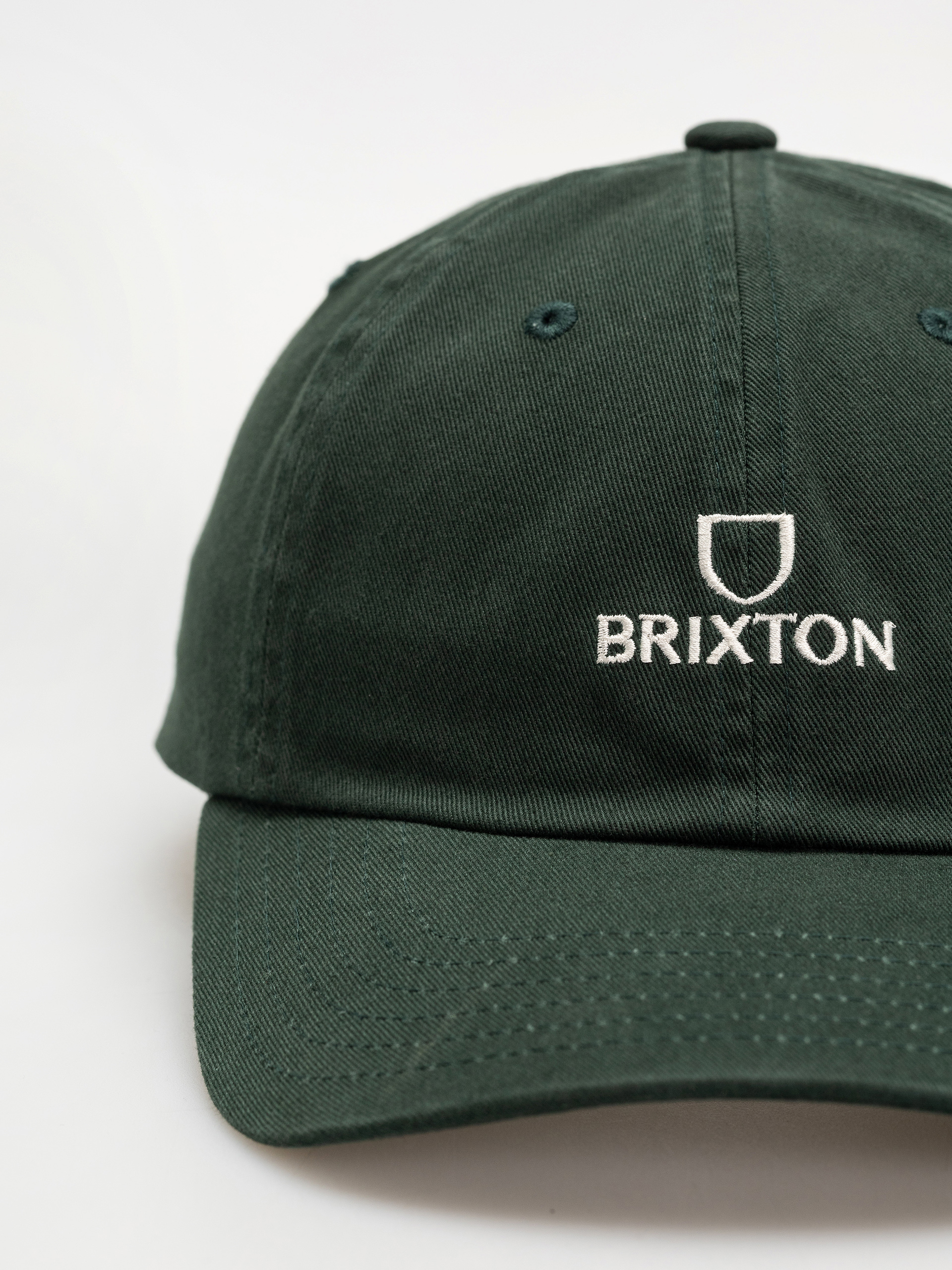 Czapka z daszkiem Brixton Alpha Np Lp Adj (deep forest rinse)