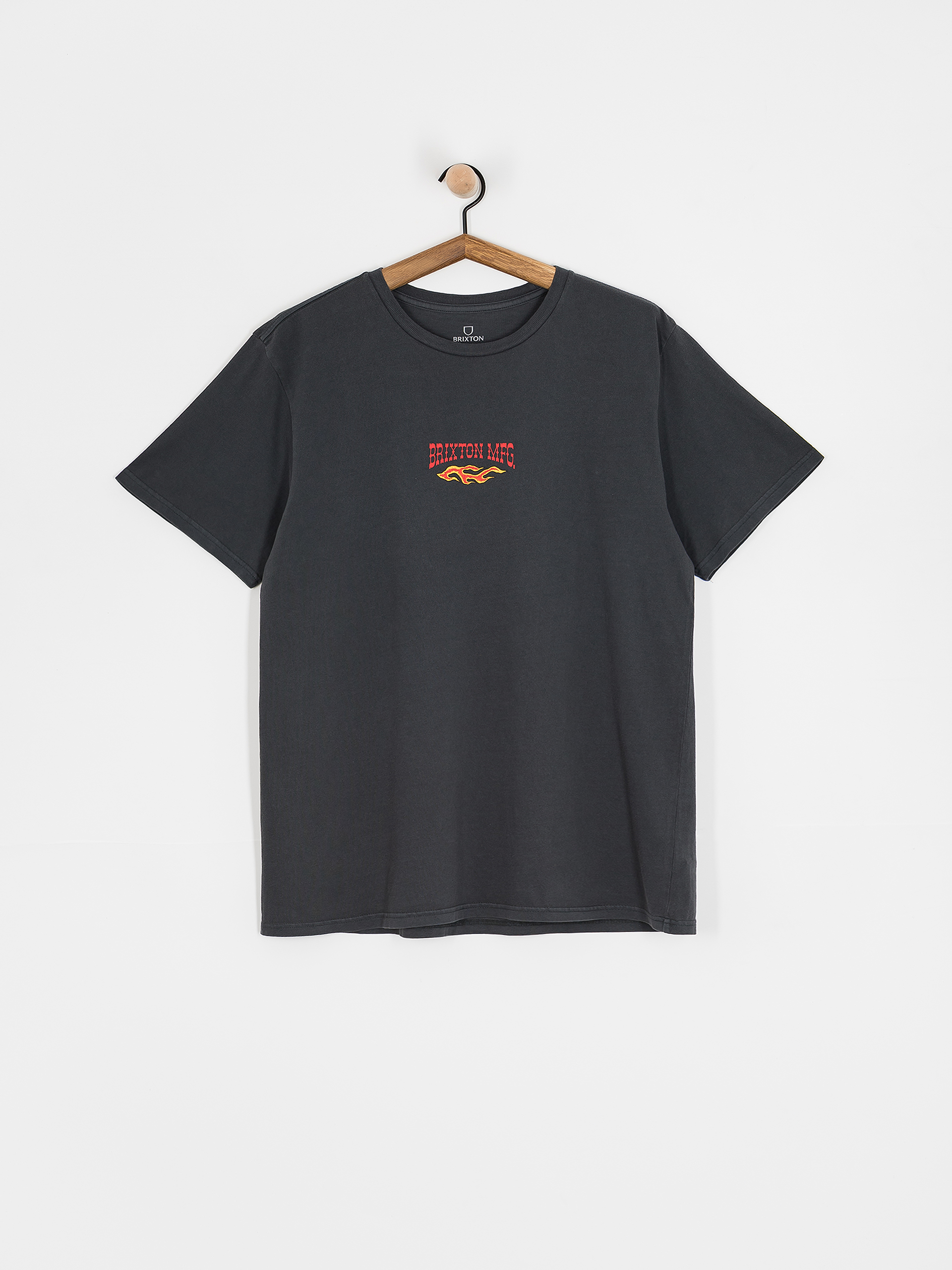T-shirt Brixton Hardee Stt (black worn wash)
