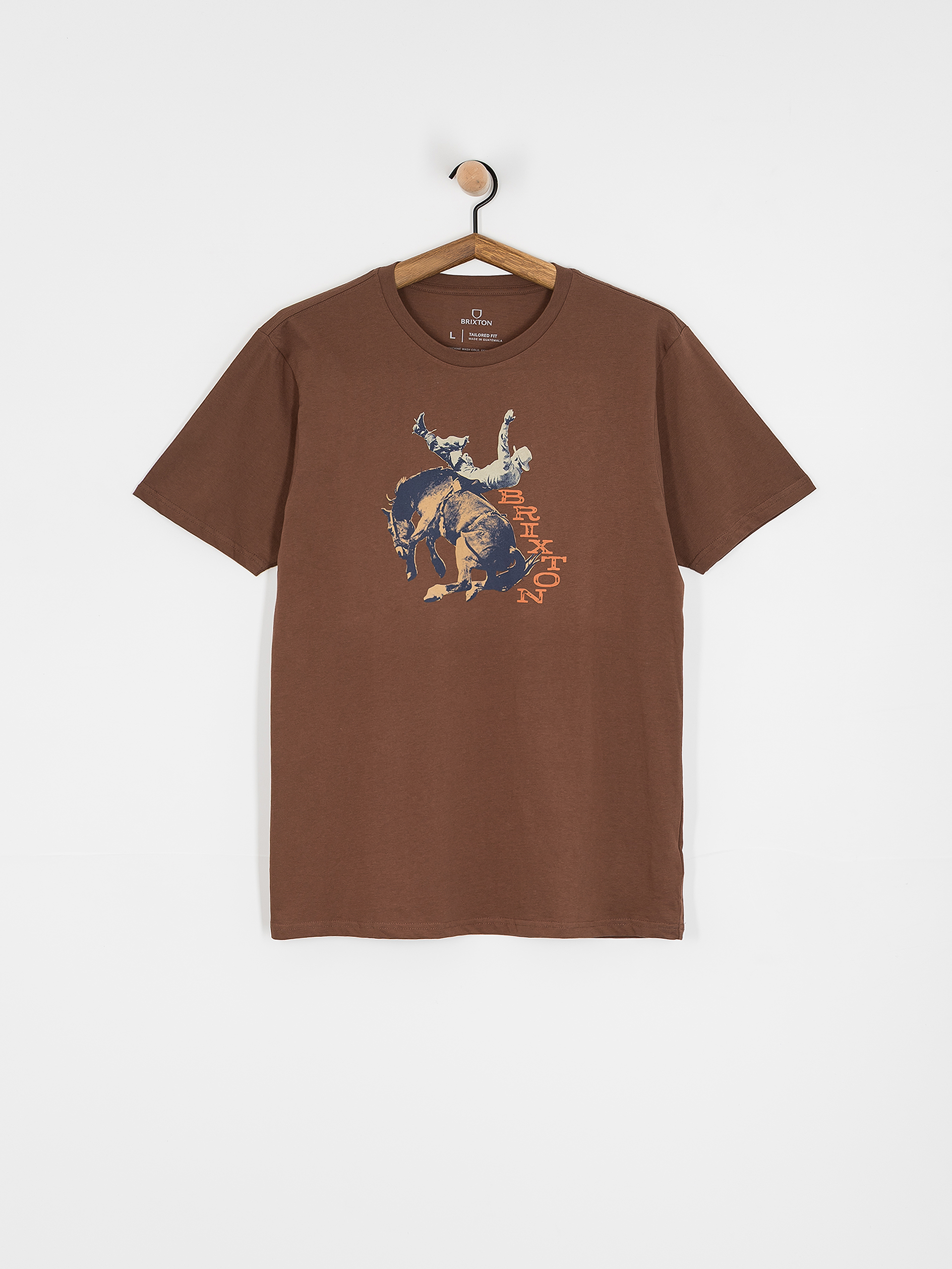 T-shirt Brixton Rowdy Tlrt (pinecone brown)