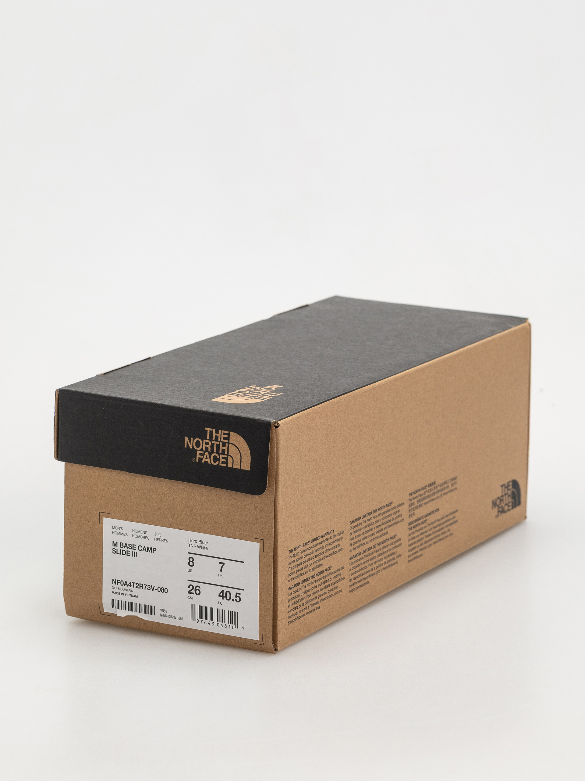 Klapki The North Face Base Camp III (hero blue/tnf white)