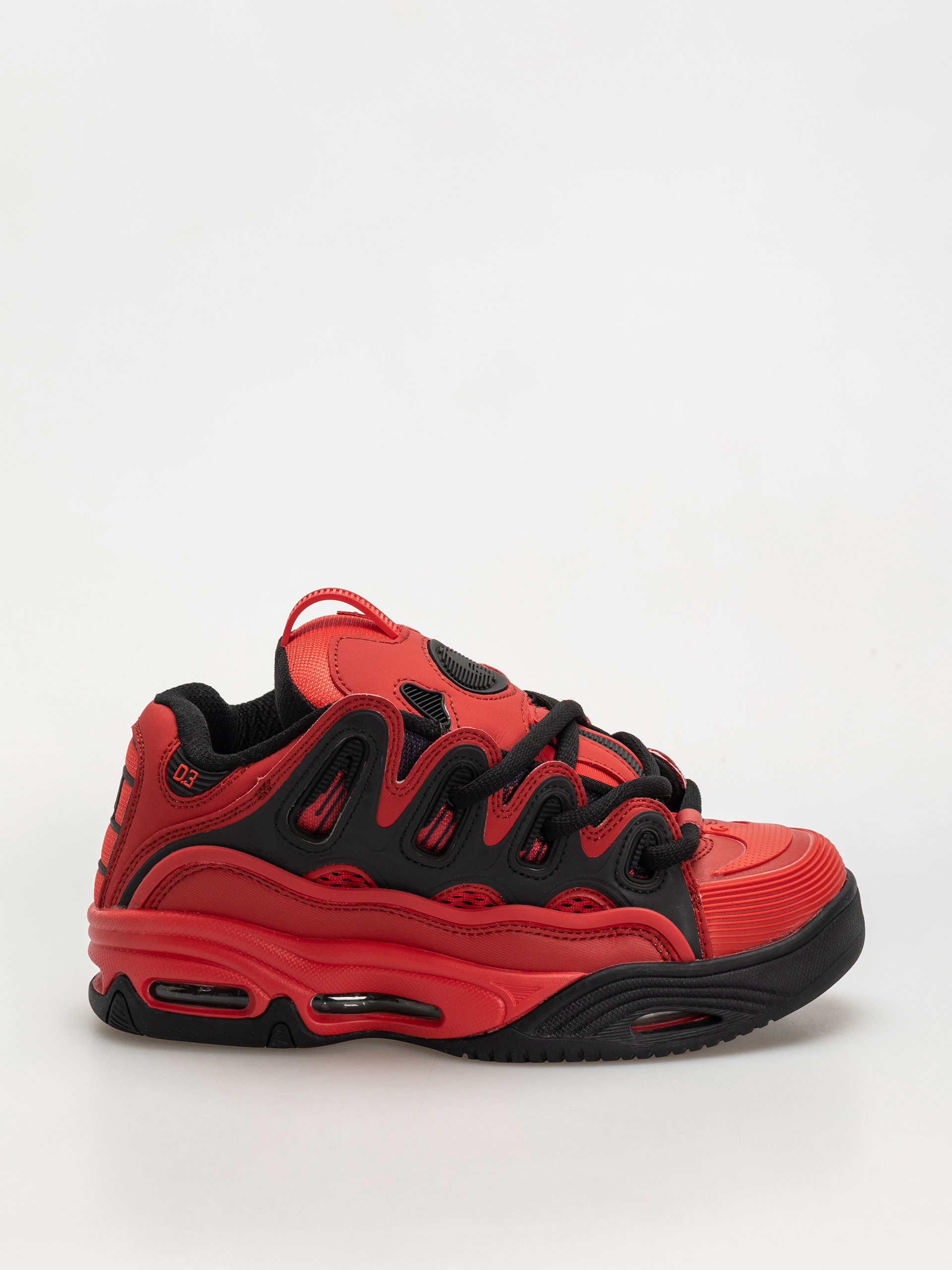 Buty Osiris D3 2001 (red/black/red)