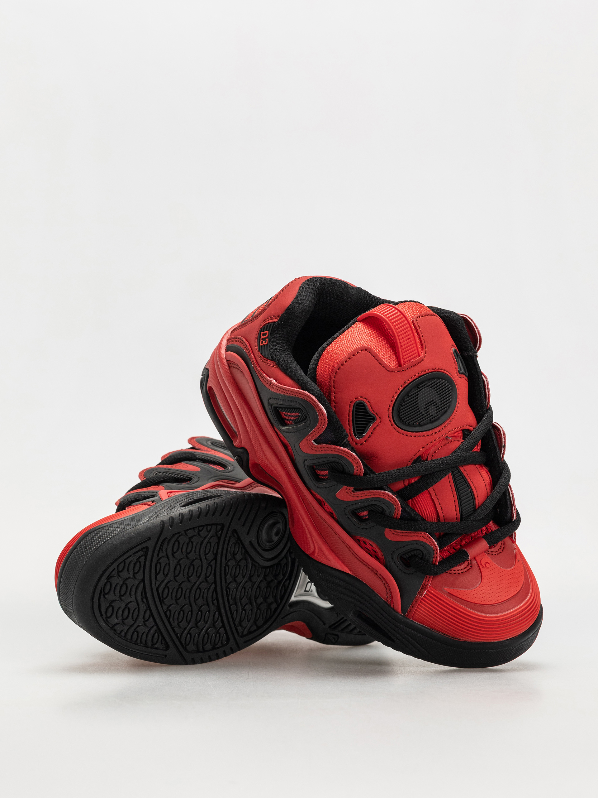 Buty Osiris D3 2001 (red/black/red)