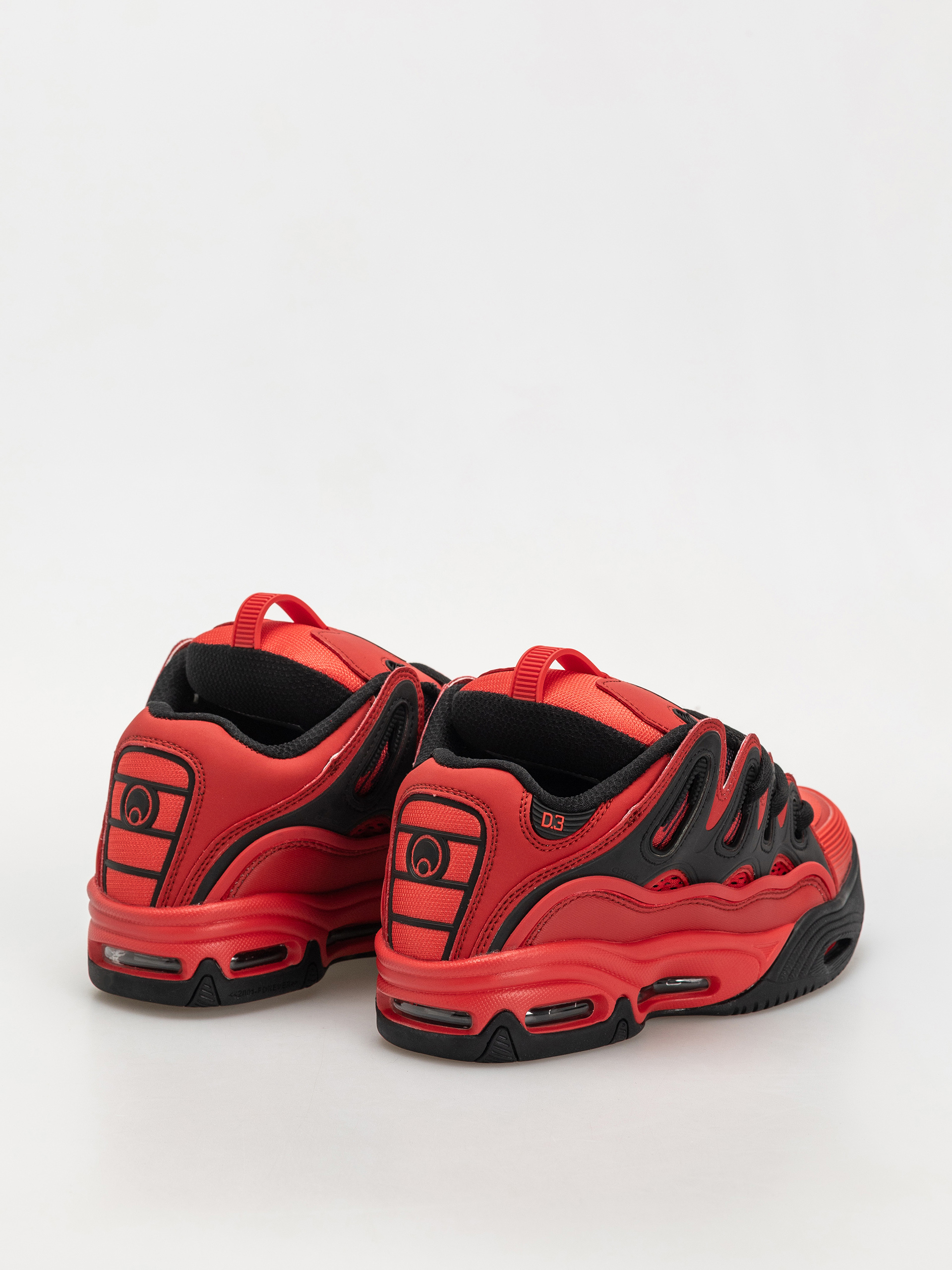 Buty Osiris D3 2001 (red/black/red)