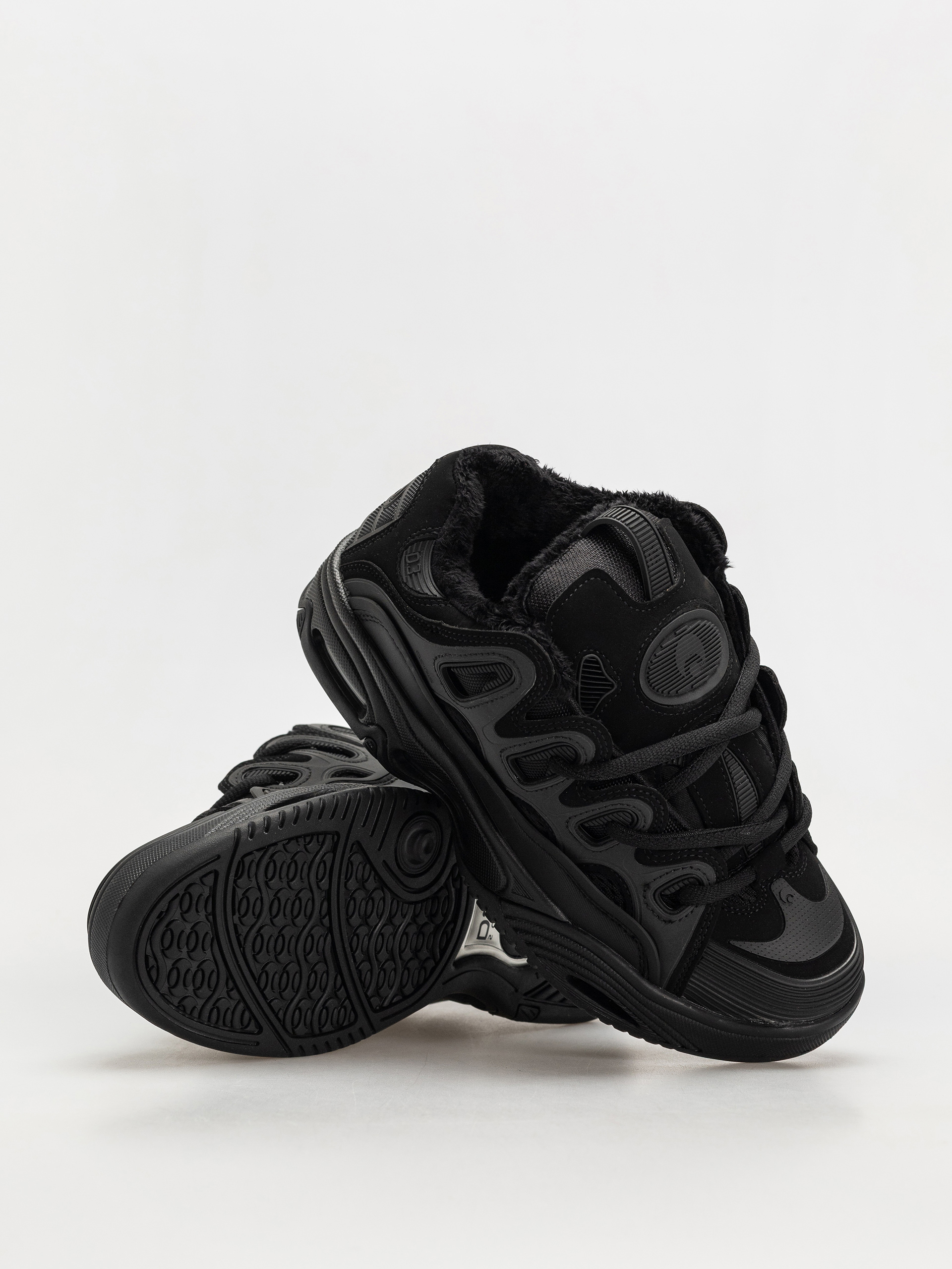 Buty Osiris D3 2001 (black/black/shearling)
