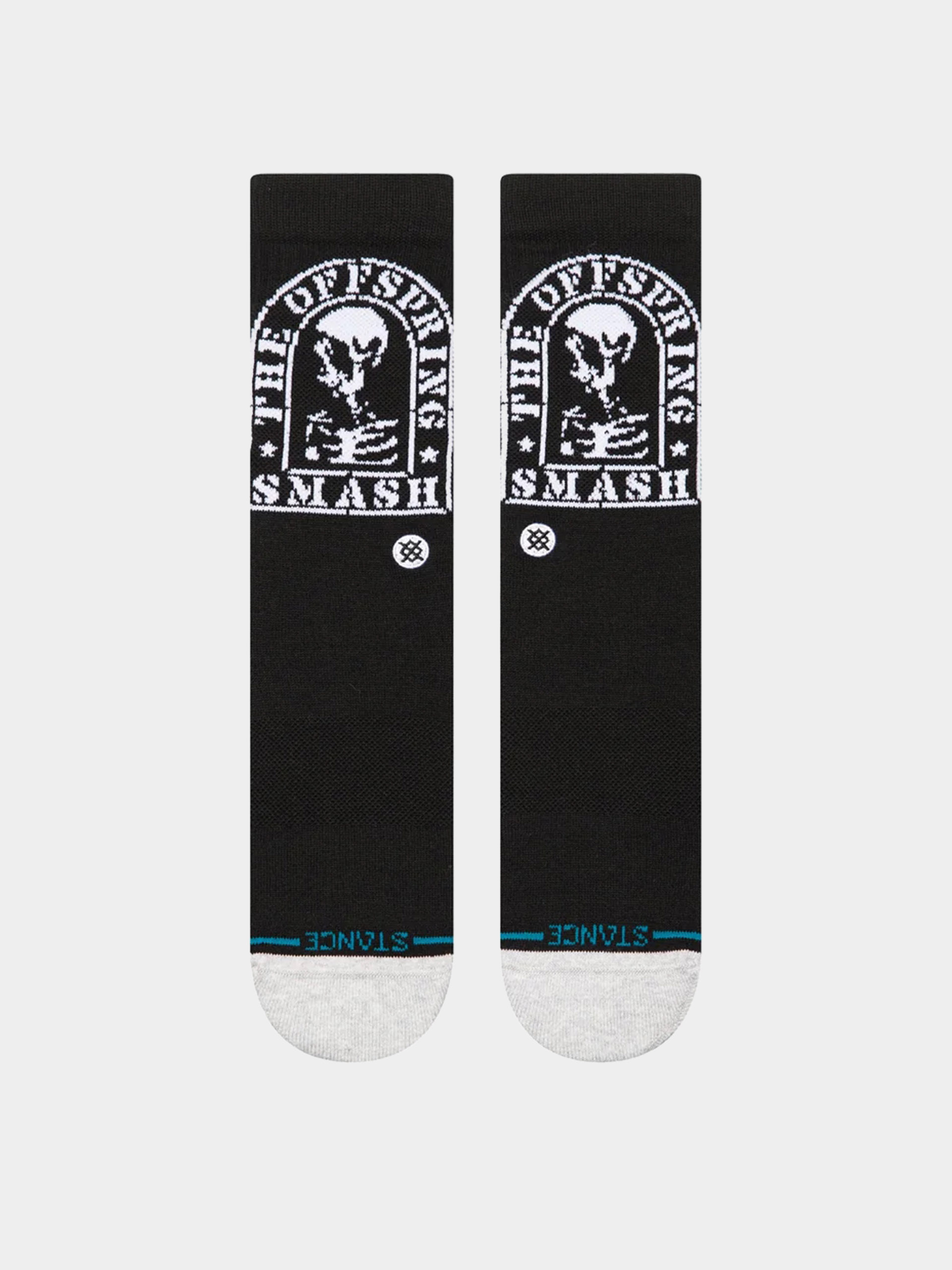 Skarpetki Stance Smashed Crew (black)