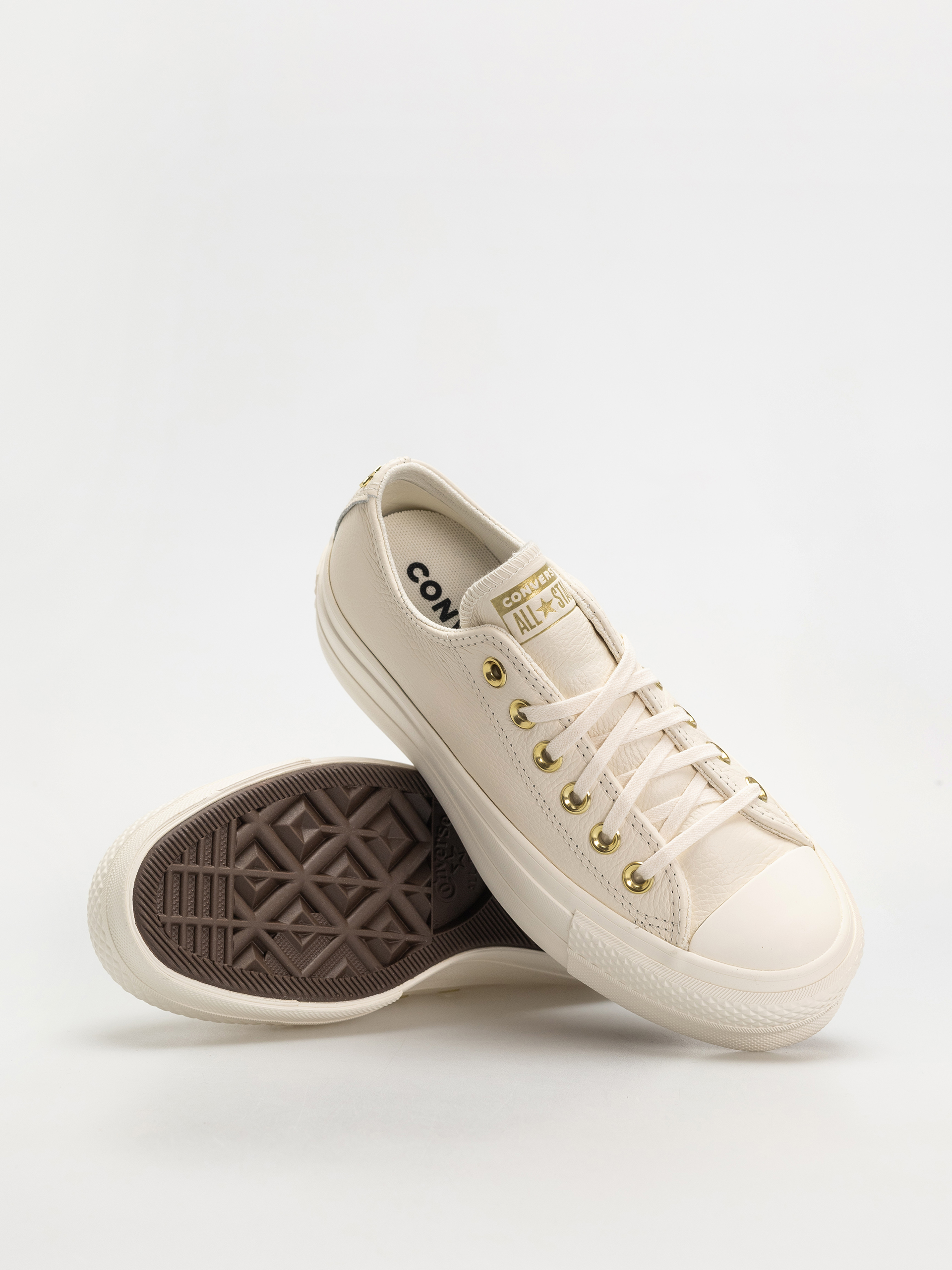 Trampki Converse Chuck Taylor All Star Lift Ox Wmn (egret/egret/gold)