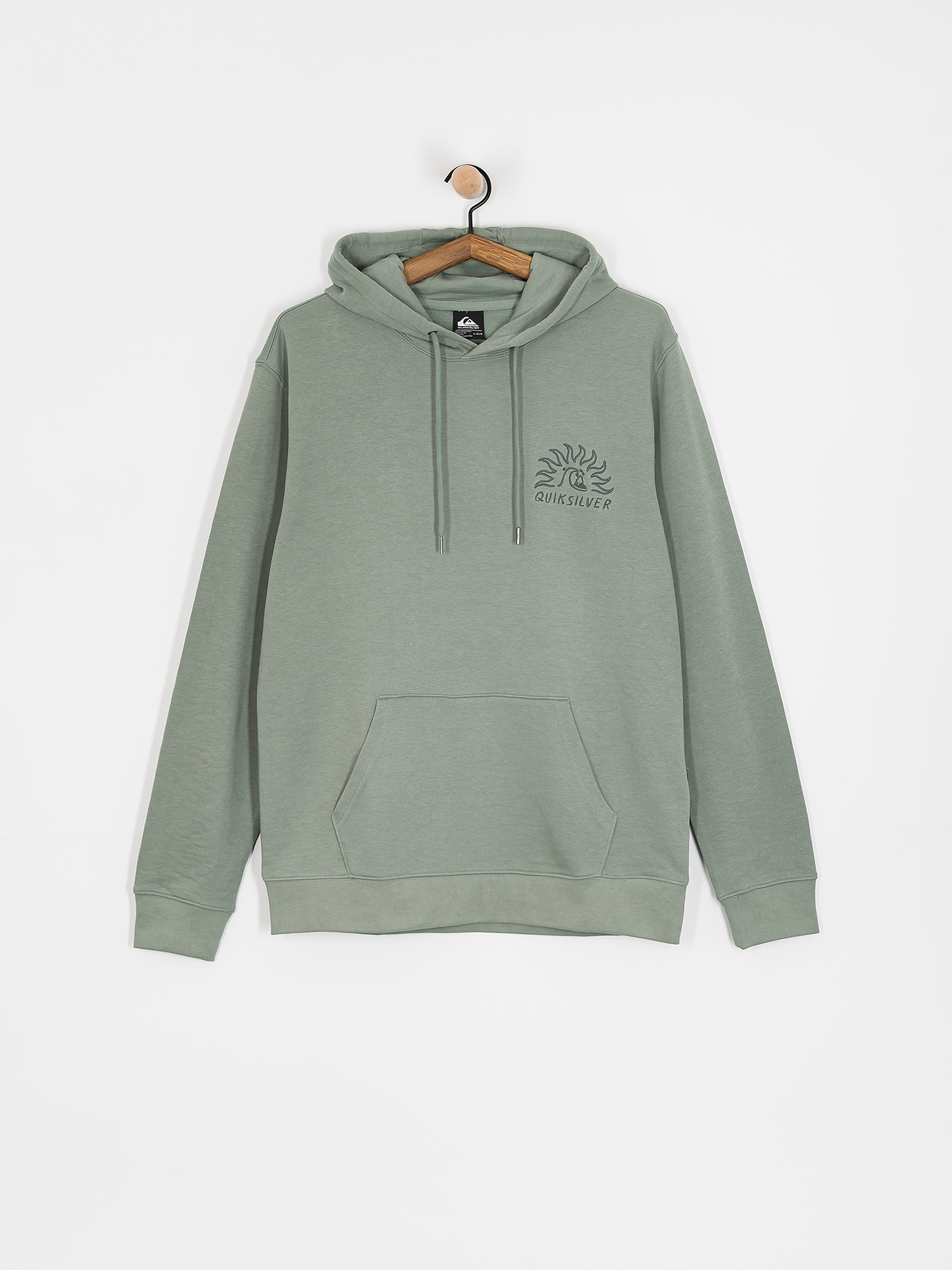 Bluza z kapturem Quiksilver Graphic Mix HD (chinois green)