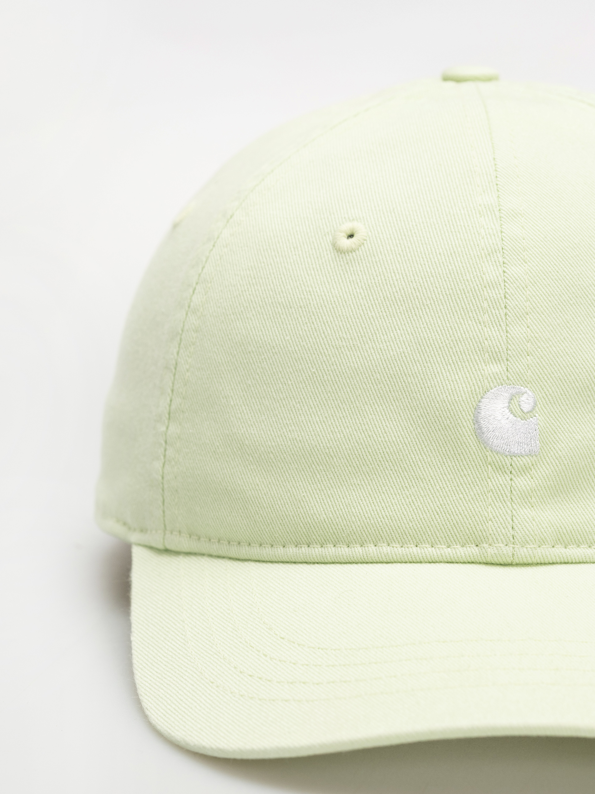 Czapka z daszkiem Carhartt WIP Madison Logo (air green/white)