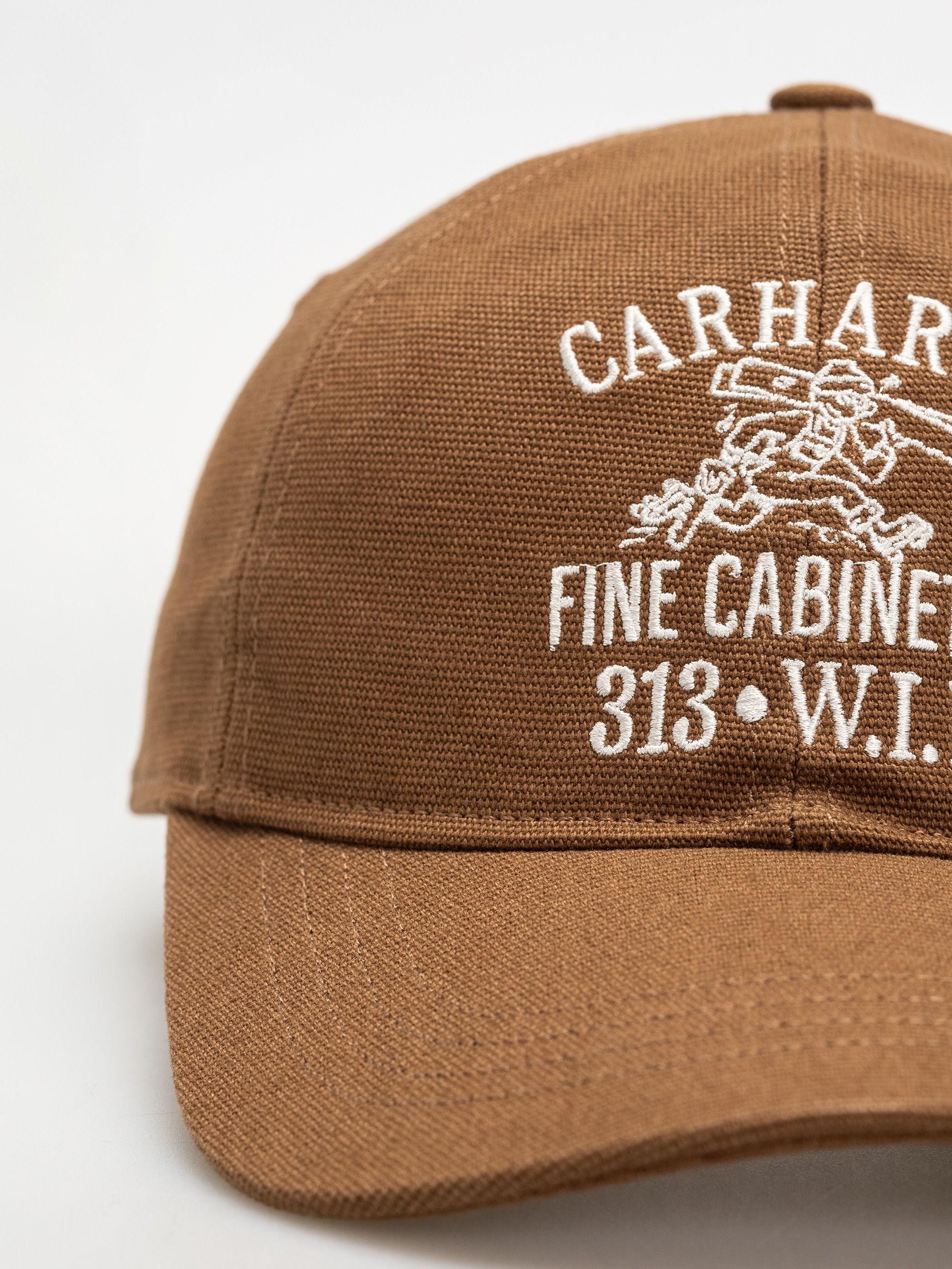 Czapka z daszkiem Carhartt WIP Cabinetry (hamilton brown/wax)
