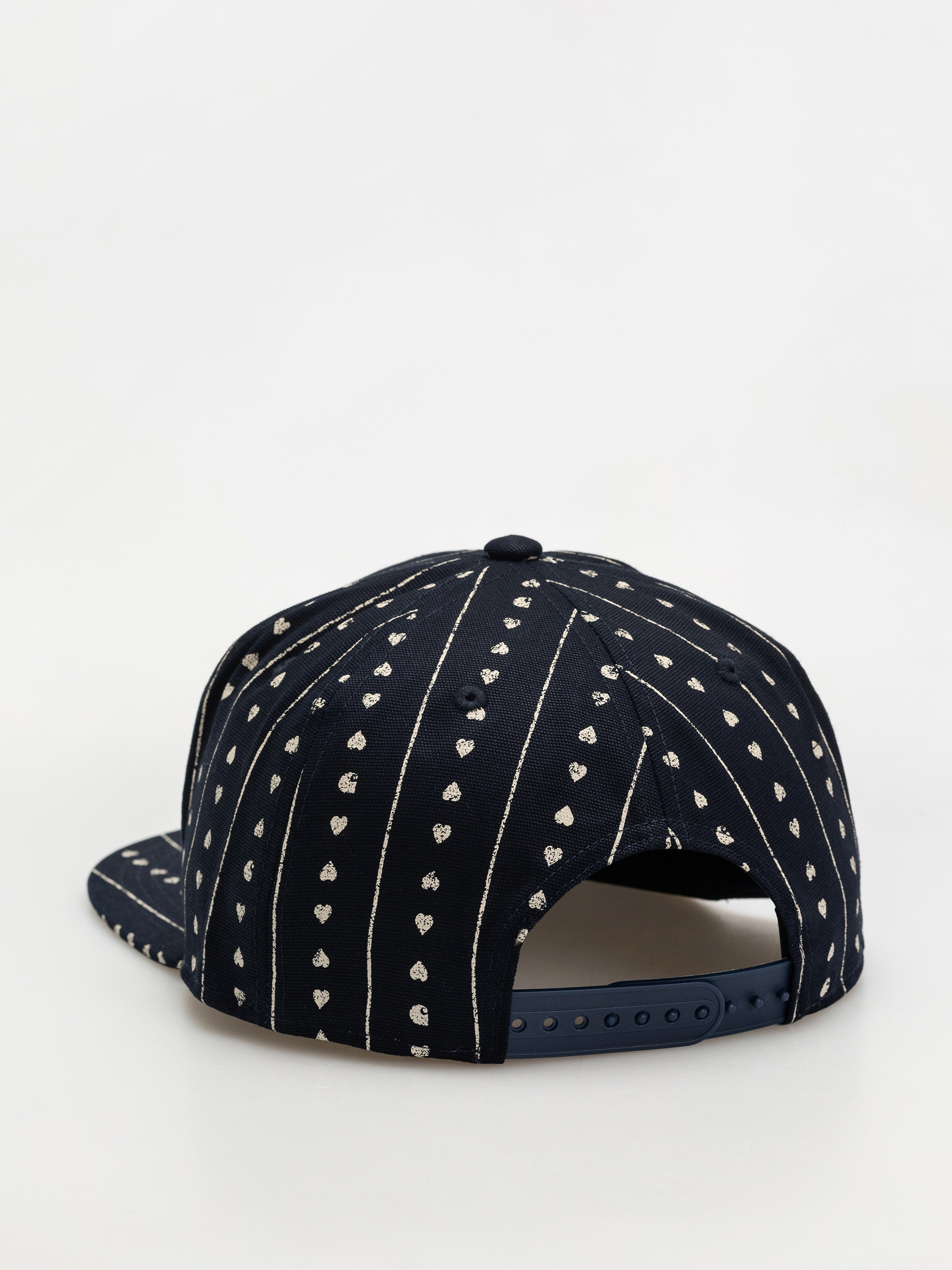 Czapka z daszkiem Carhartt WIP Drewe (heart c pinstripe/ink/natural/dark navy)