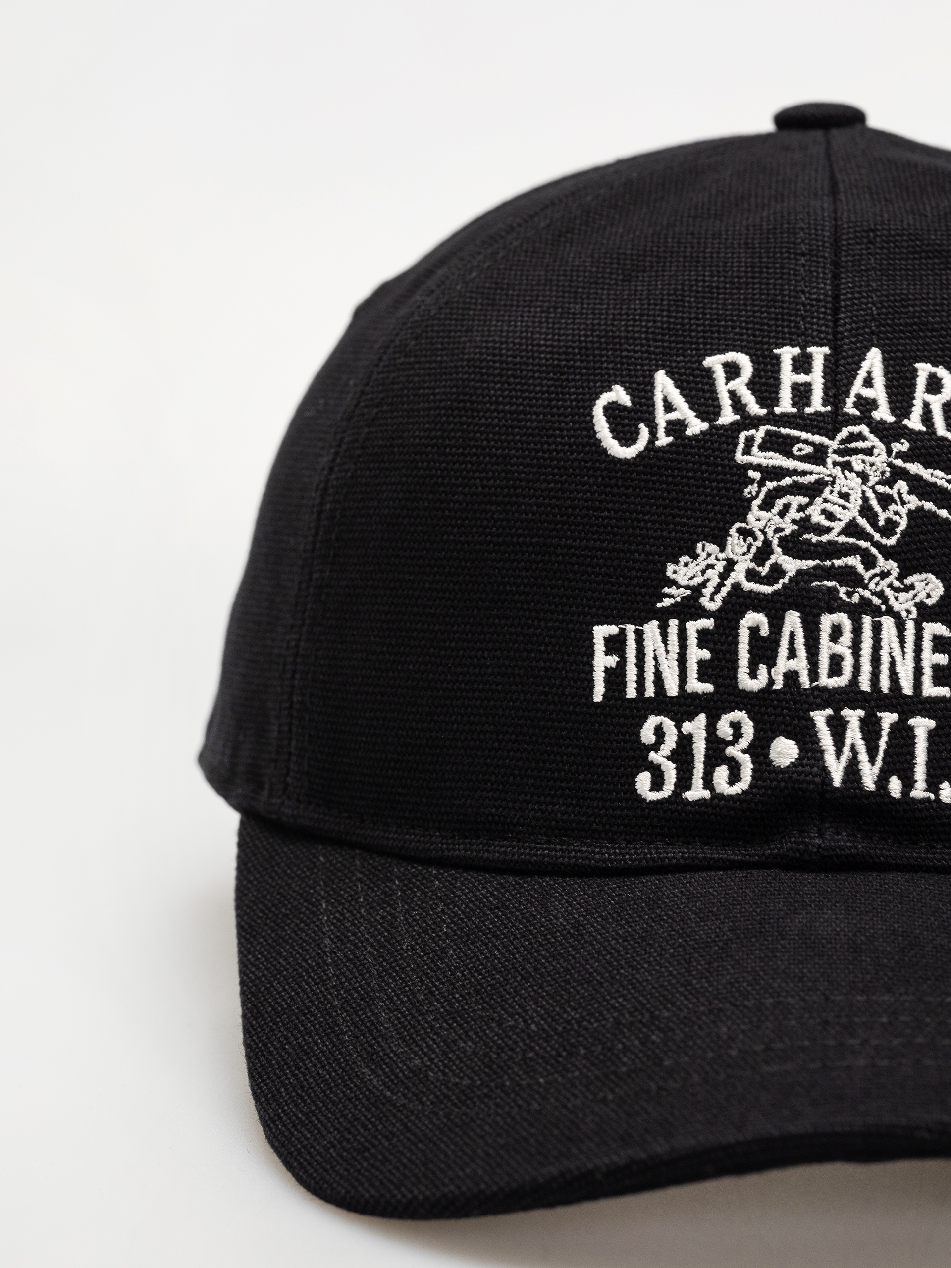 Czapka z daszkiem Carhartt WIP Cabinetry (black/wax)