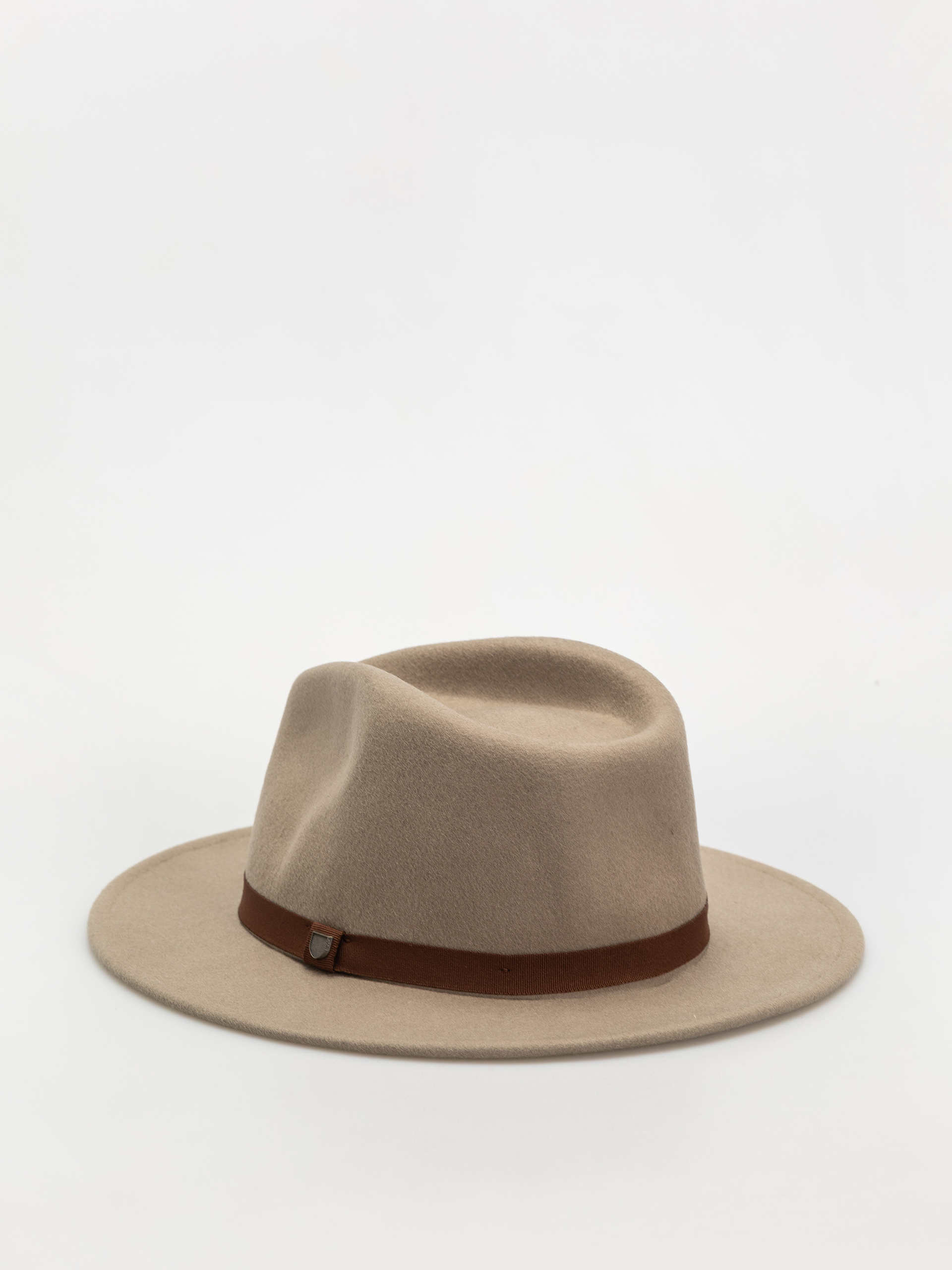 Kapelusz Brixton Messer Packable Fedora (timberwolf/light brown)