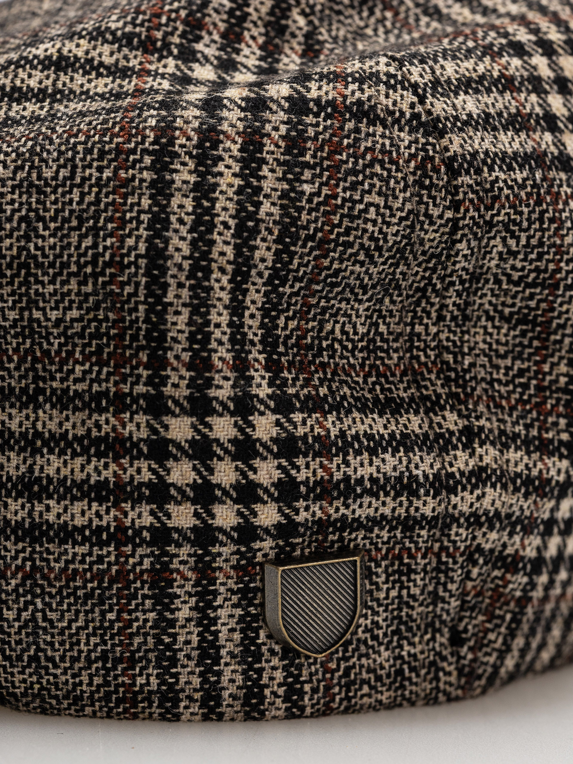 Kaszkiet Brixton Brood Snap Cap (khaki/brown plaid)