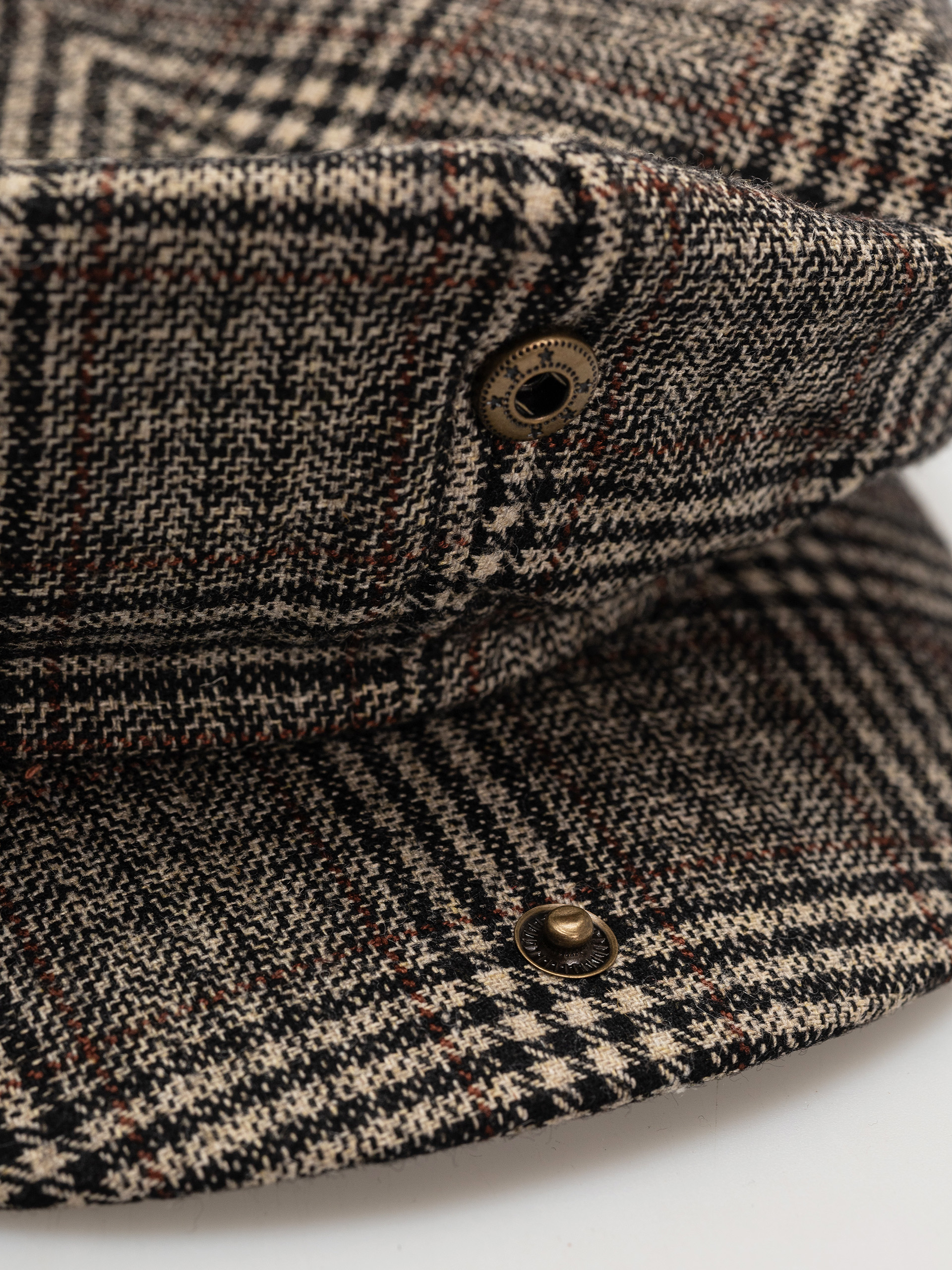 Kaszkiet Brixton Brood Snap Cap (khaki/brown plaid)