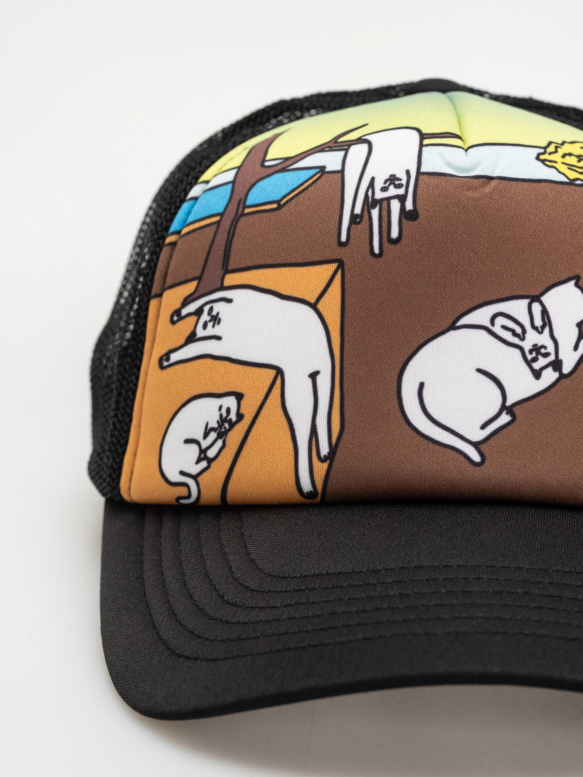 Czapka z daszkiem RipNDip Nermali Trucker (black)