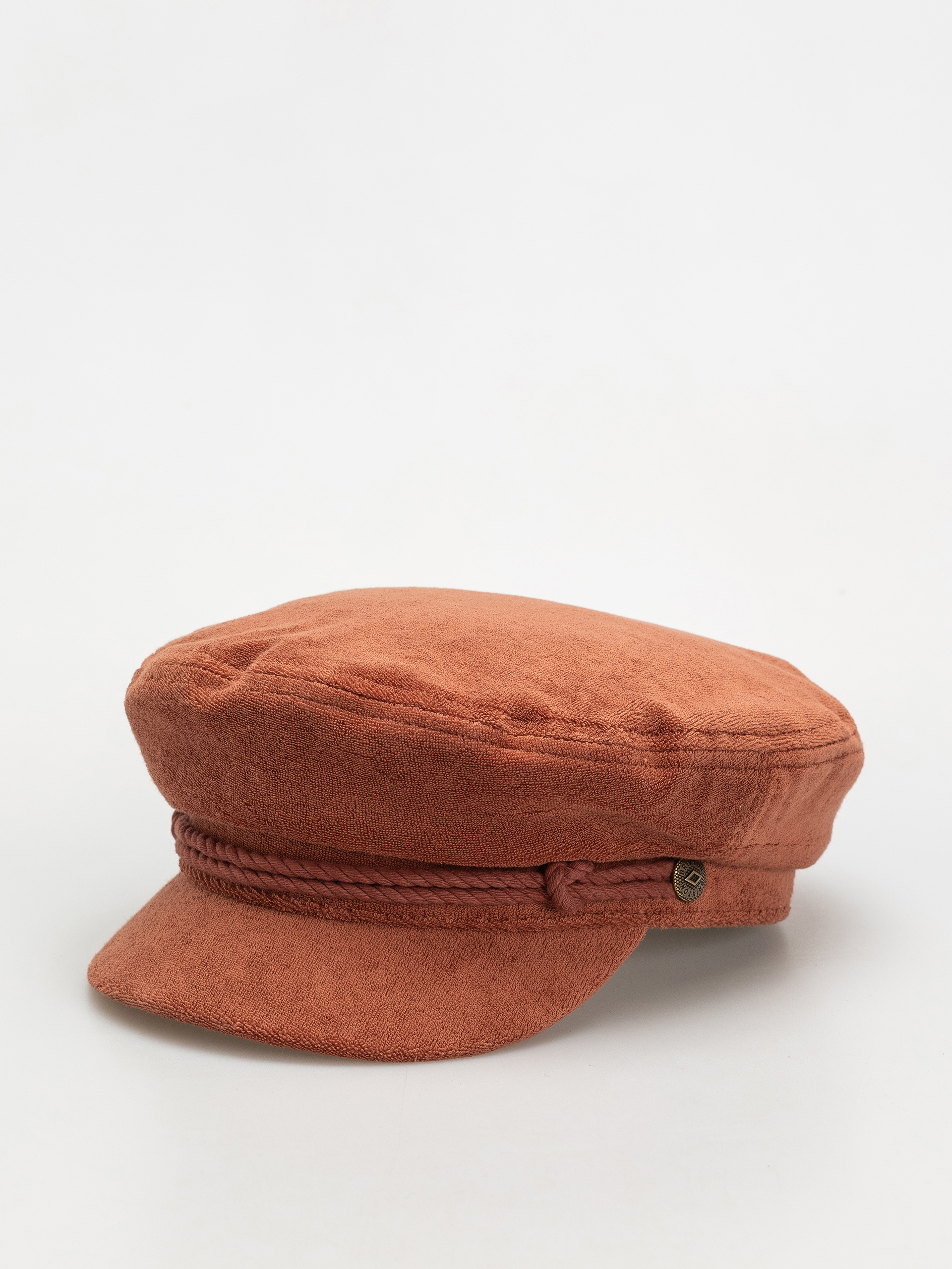 Kaszkiet Brixton Fiddler Cap (burnt brick terry cloth)