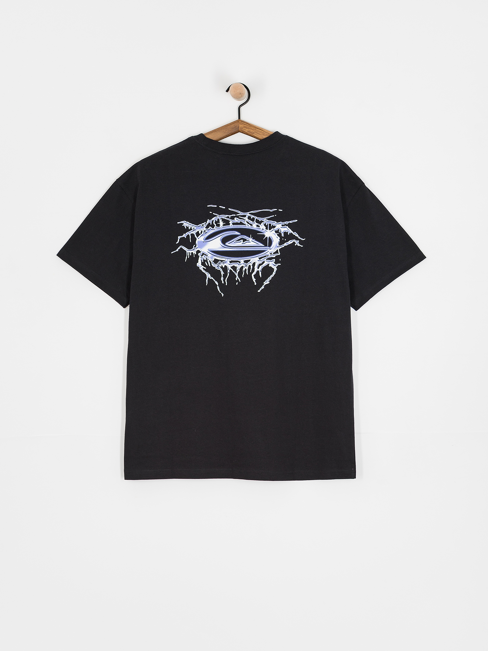 T-shirt Quiksilver Mercury Chrome Lightning (black)