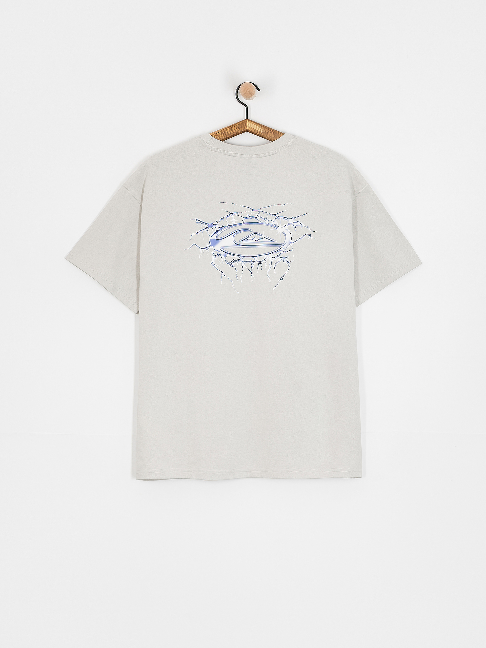 T-shirt Quiksilver Mercury Chrome Lightning (lunar rock)