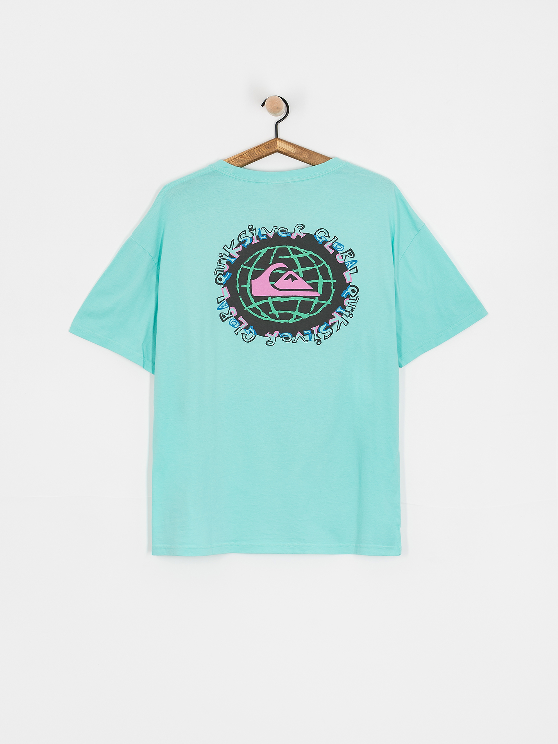 T-shirt Quiksilver Global Heat (aqua sky)