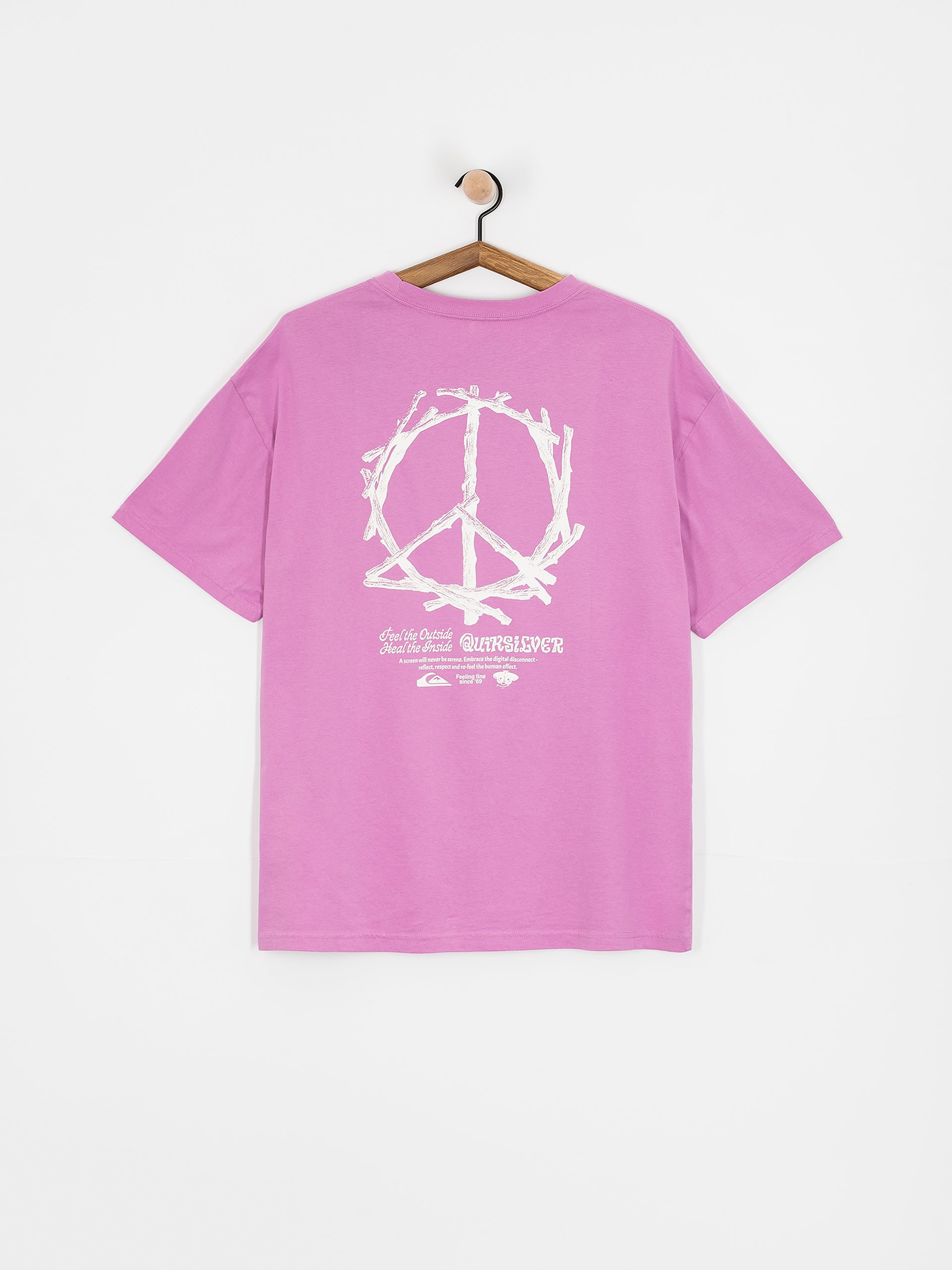 T-shirt Quiksilver Tree Connection (violet)