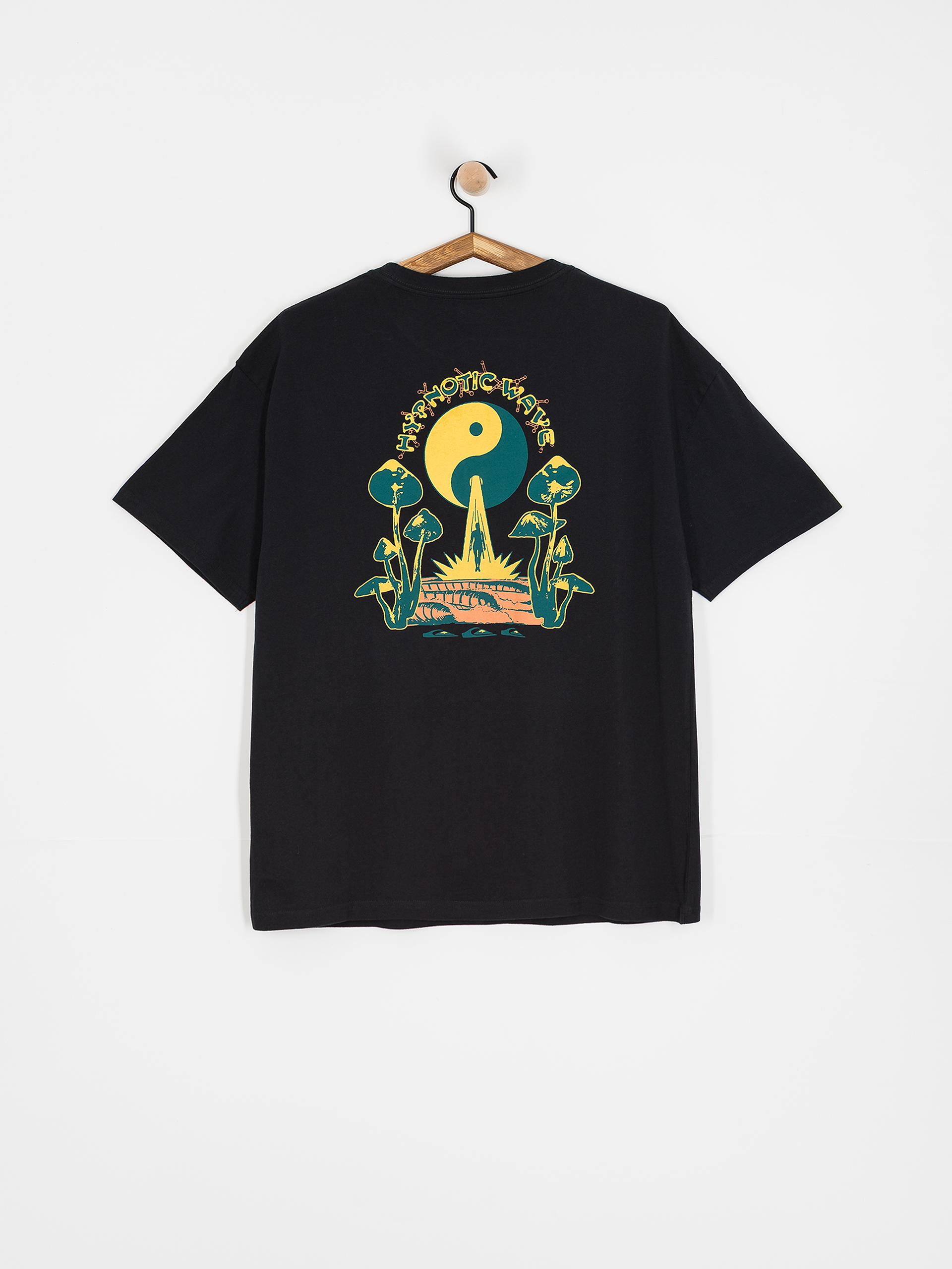 T-shirt Quiksilver Hypnotic Wave (black)