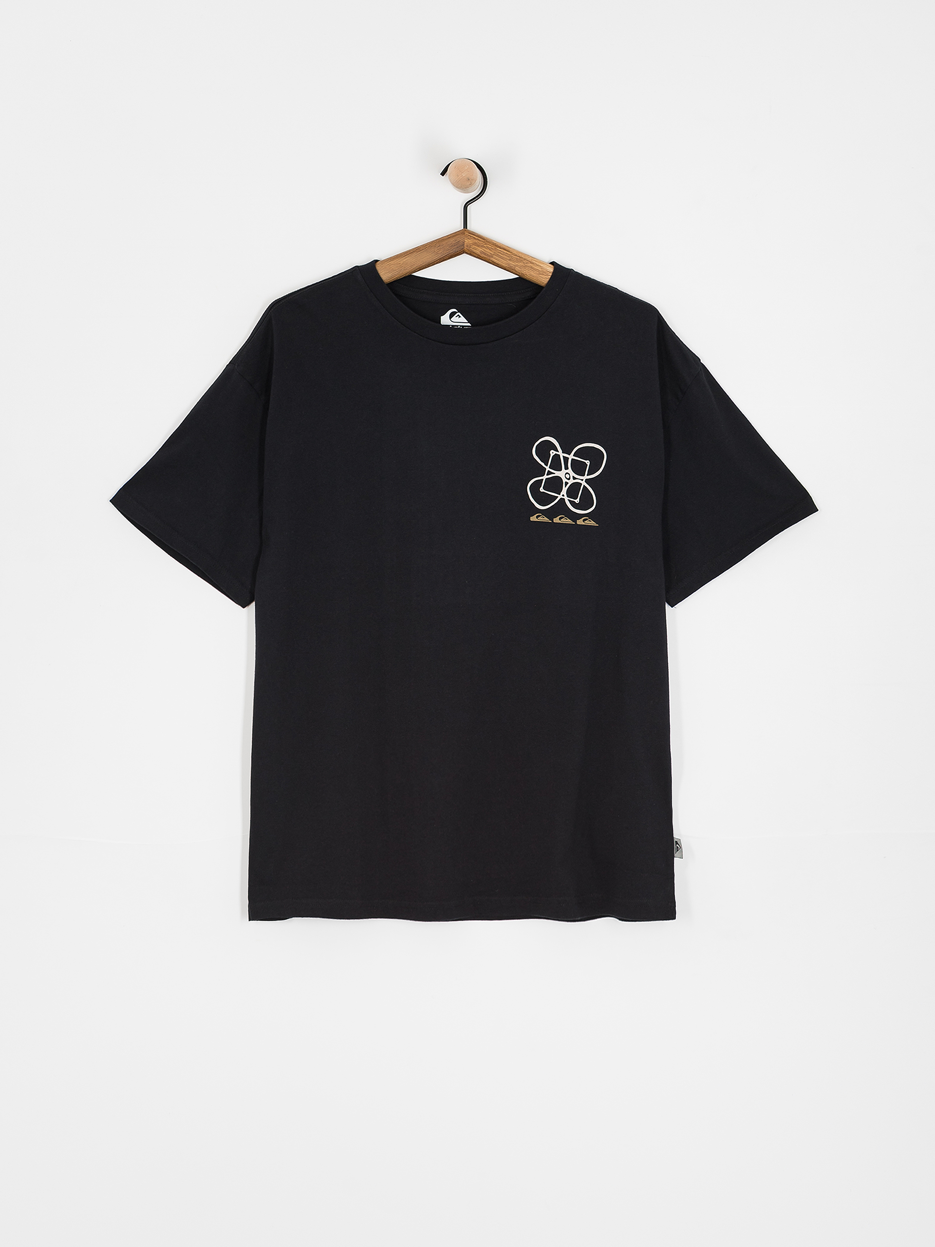 T-shirt Quiksilver Outside Inside (black)