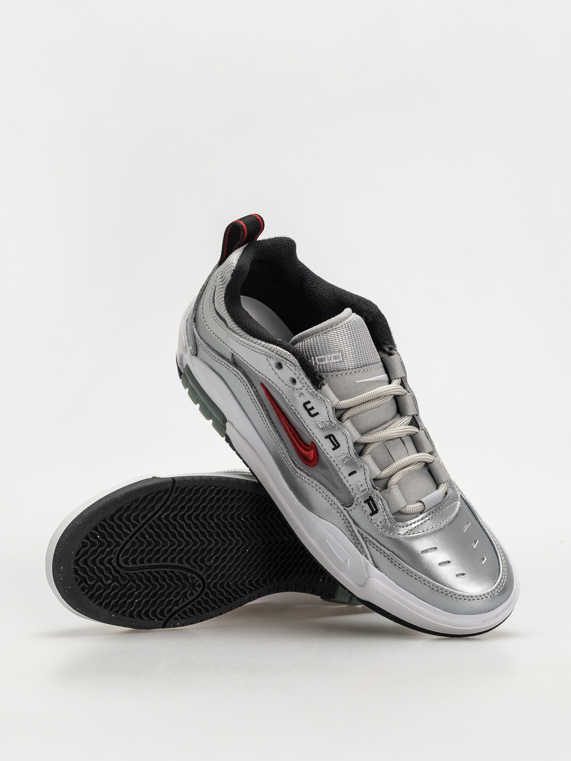 Buty Nike SB AIR MAX ISHOD PRM (metallic silver/varsity red)