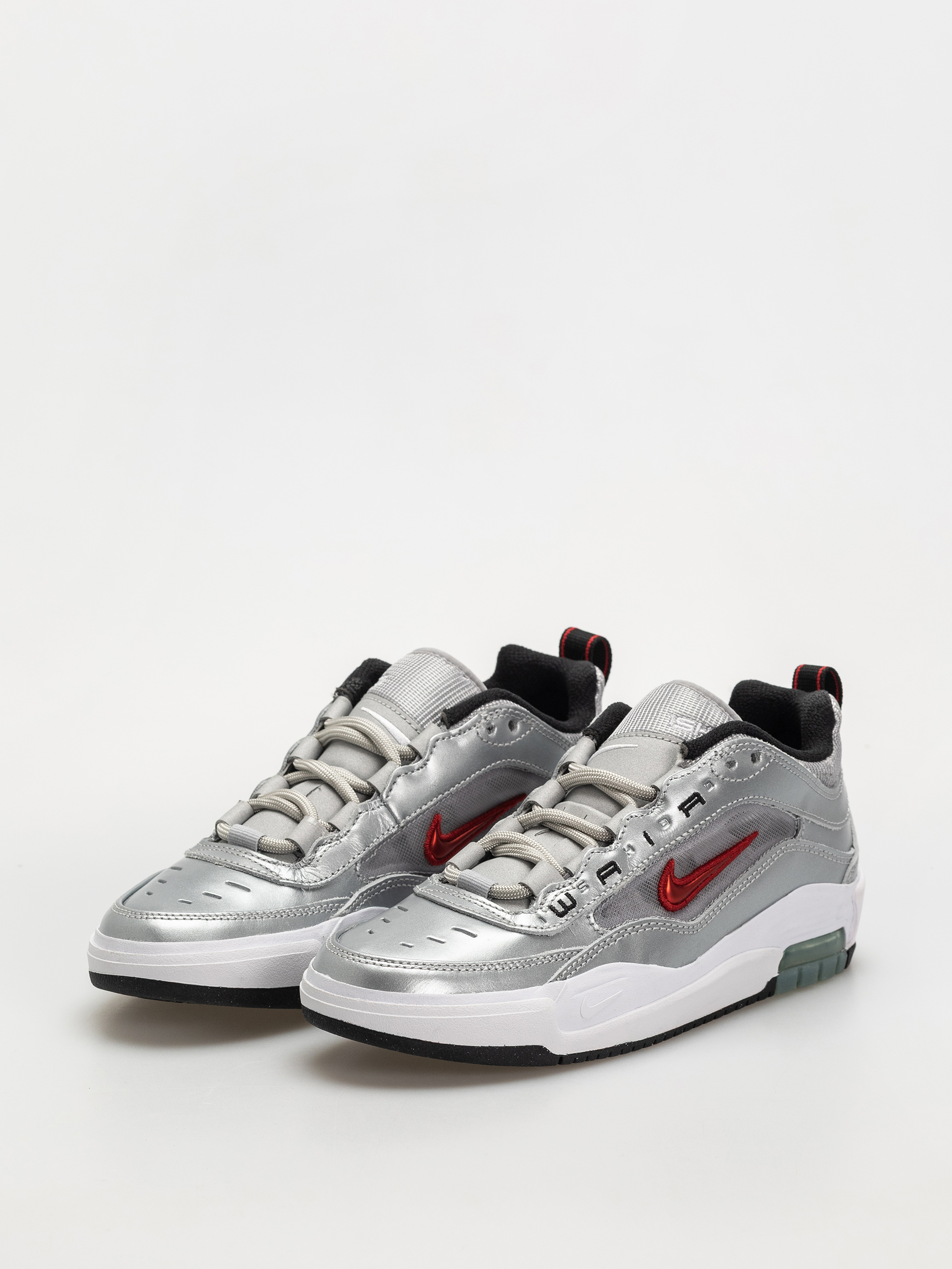 Buty Nike SB AIR MAX ISHOD PRM (metallic silver/varsity red)