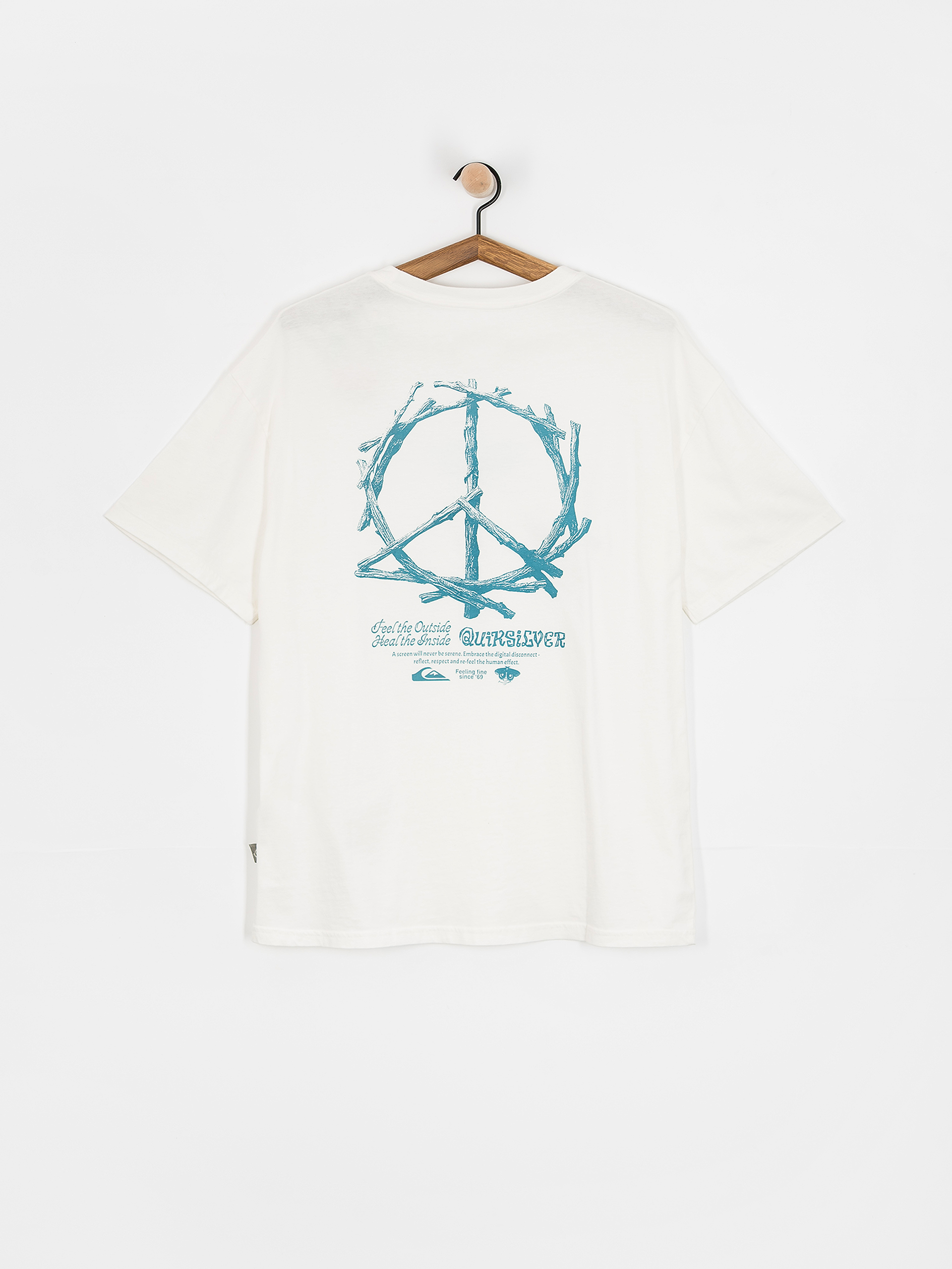 T-shirt Quiksilver Tree Connection (snow white)