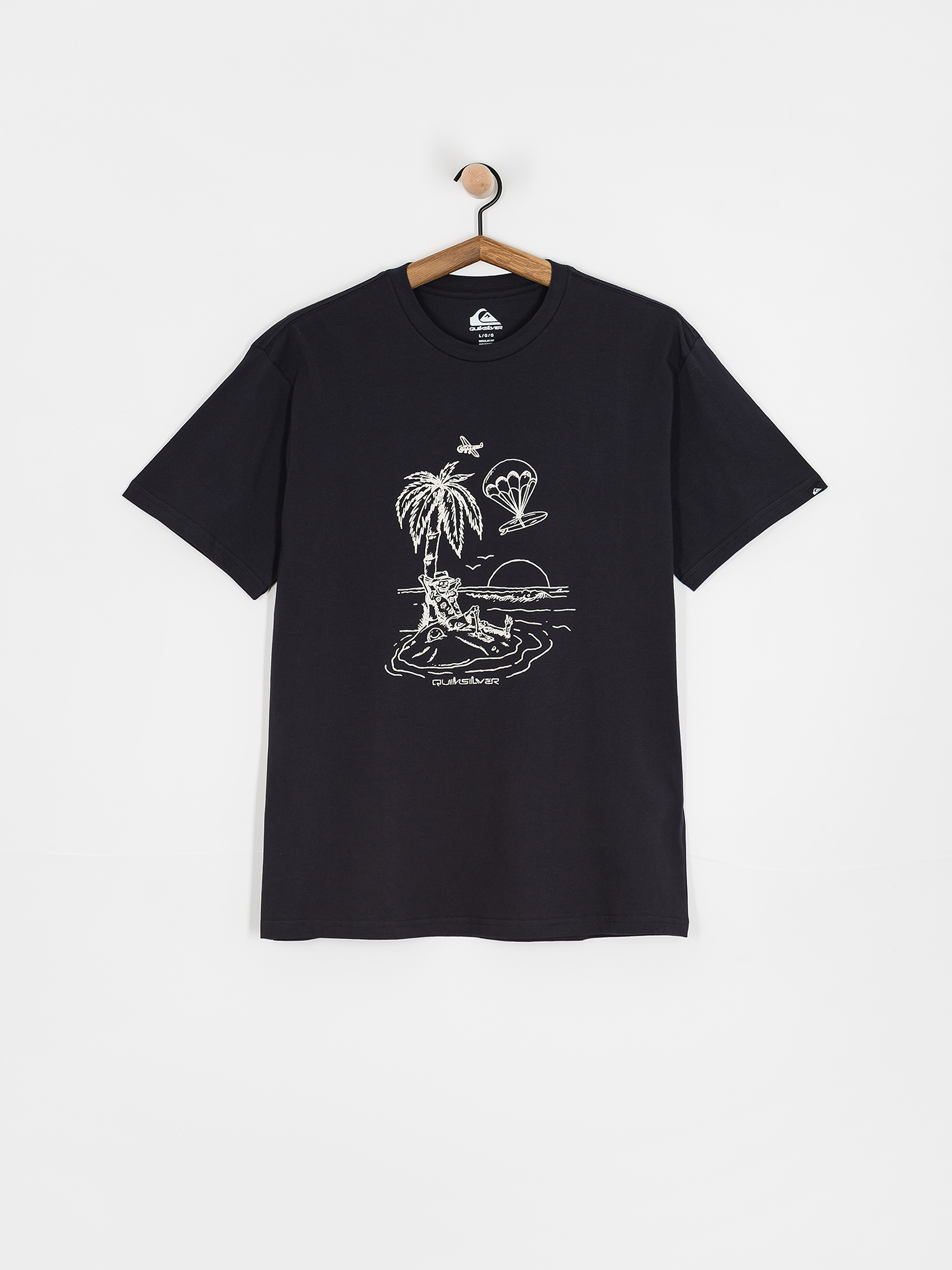 T-shirt Quiksilver Ev Tuned Out (dark navy)